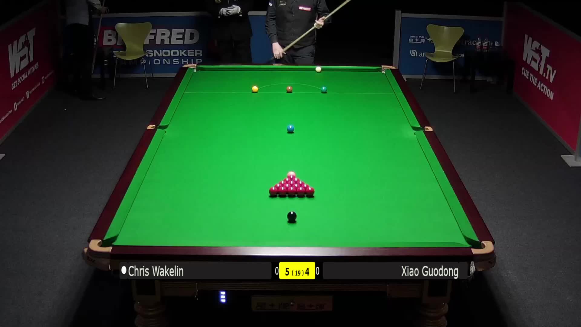 克里斯·沃克林VS肖国栋 清流 世锦赛资格赛第二阶段上半场