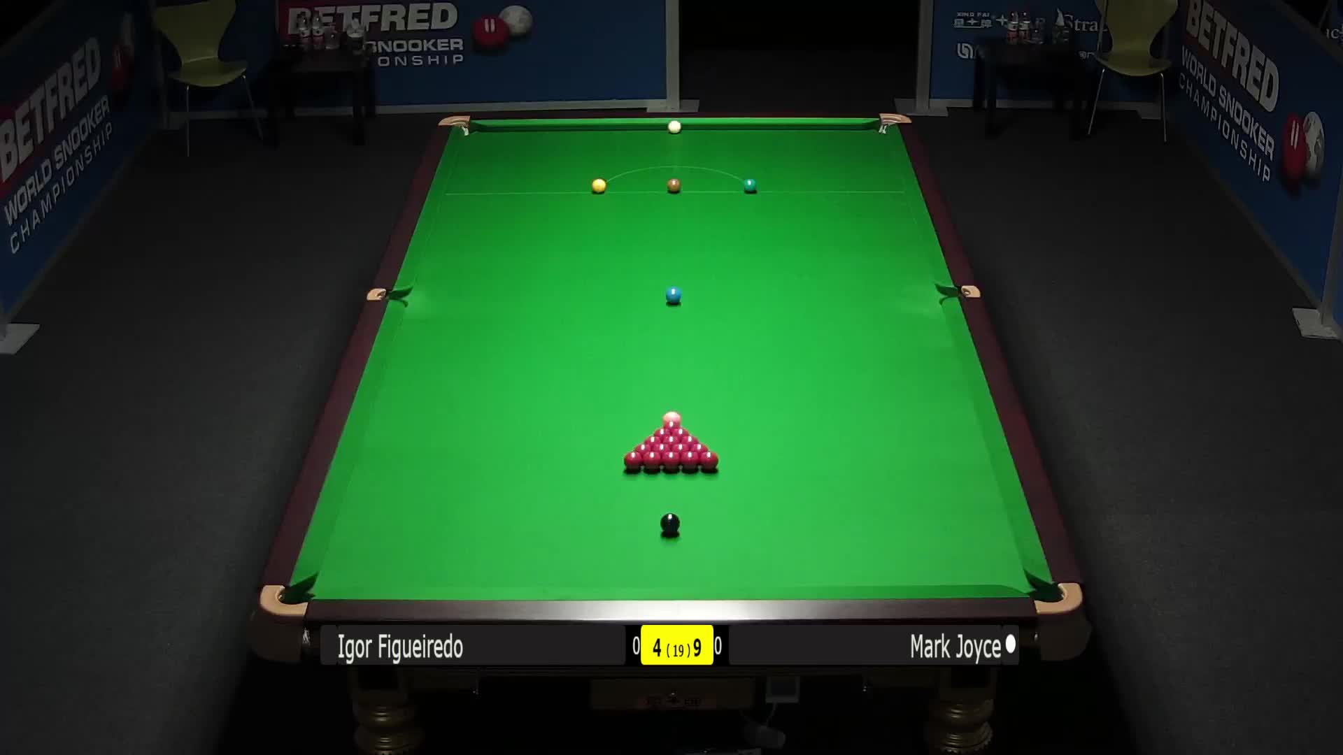 伊戈尔·费格雷多VS马克·乔伊斯 清流 世锦赛资格赛第二阶段下半场