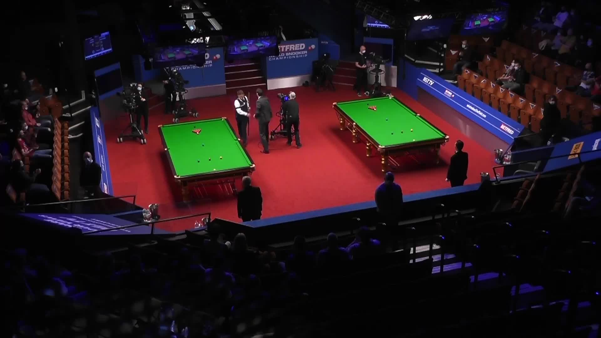 尼尔·罗伯逊VS梁文博 2021斯诺克世锦赛正赛 第一阶段 上半场 清流