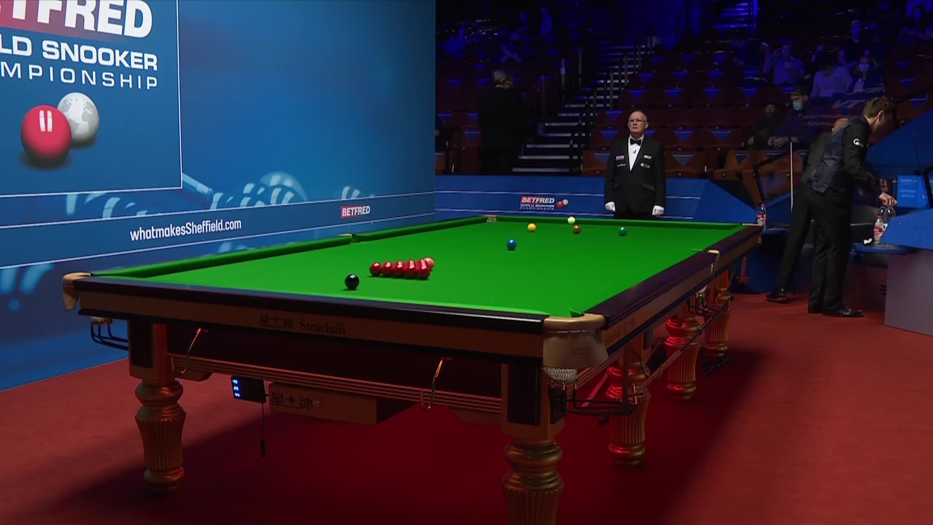 安东尼·麦克吉尔VS里奇·沃顿 2021斯诺克世锦赛正赛 第一阶段 下半场 清流