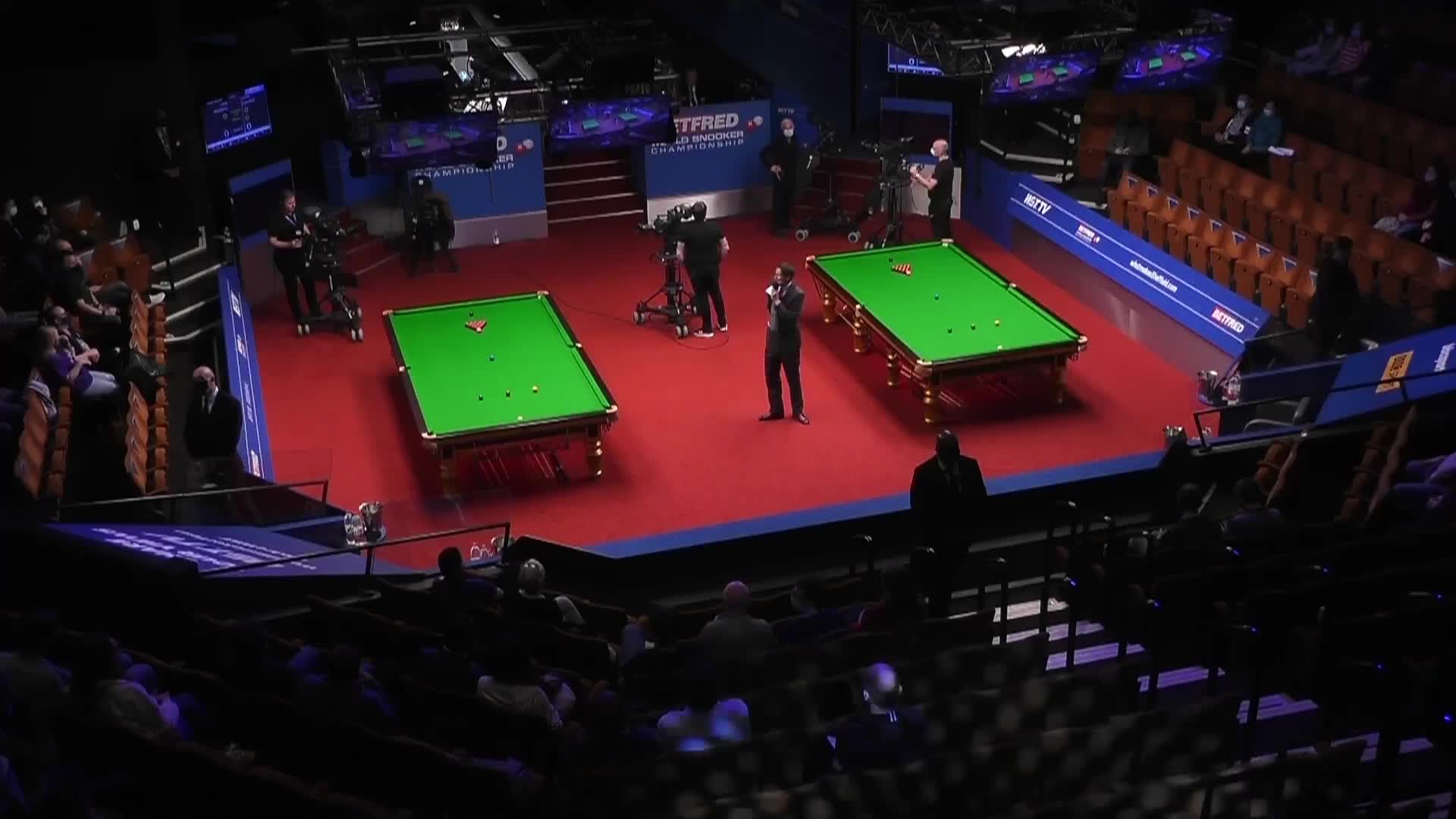 约翰·希金斯VS田鹏飞 2021斯诺克世锦赛正赛 第一阶段 上半场 清流