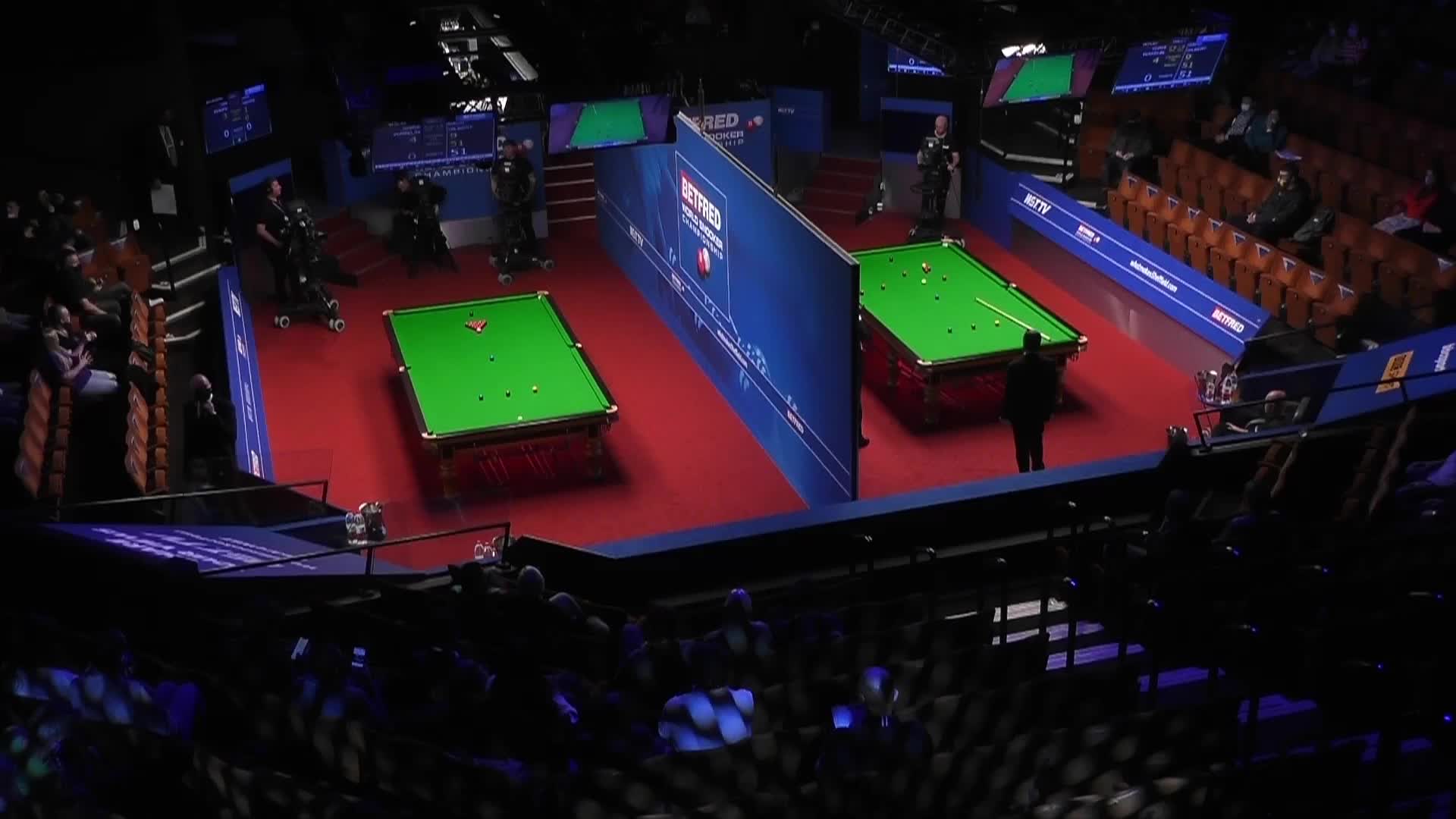 约翰·希金斯VS田鹏飞 2021斯诺克世锦赛正赛 第一阶段 下半场5-7局 清流