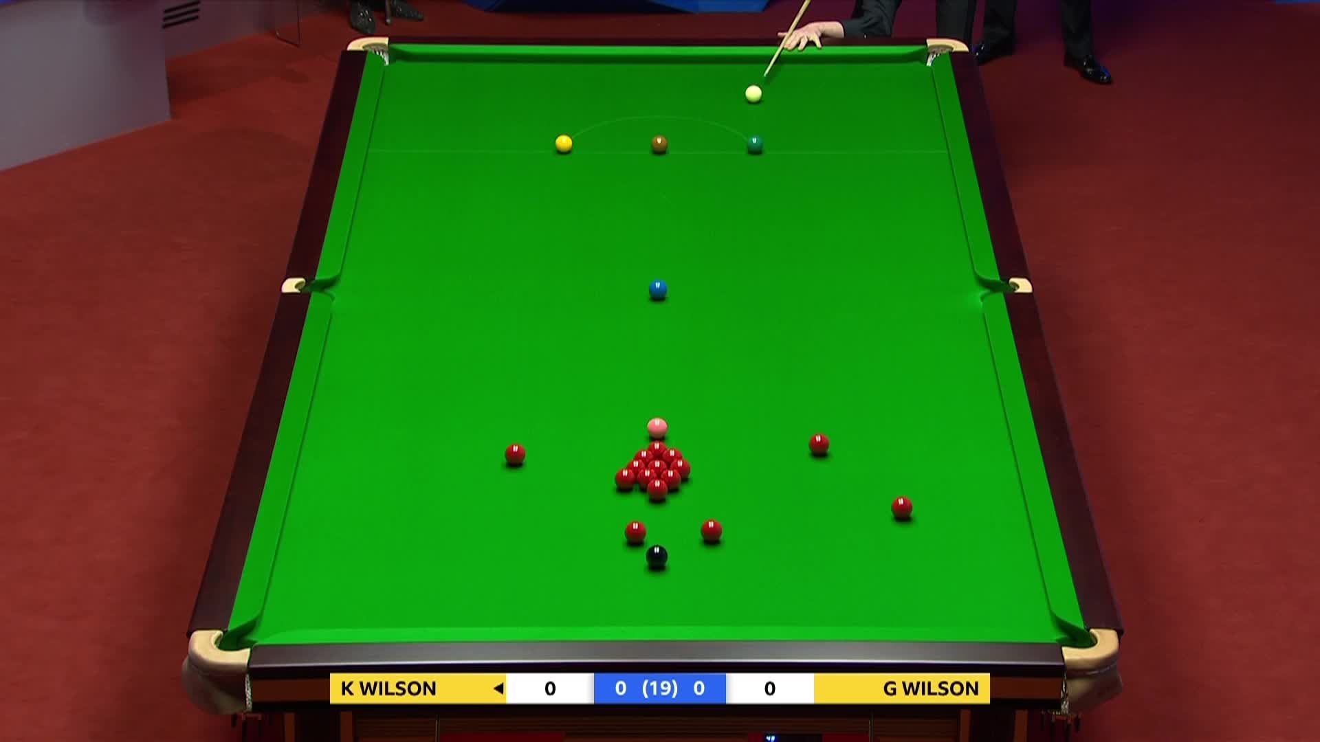 [直播]尼尔·罗伯逊VS梁文博 斯诺克世锦赛正赛