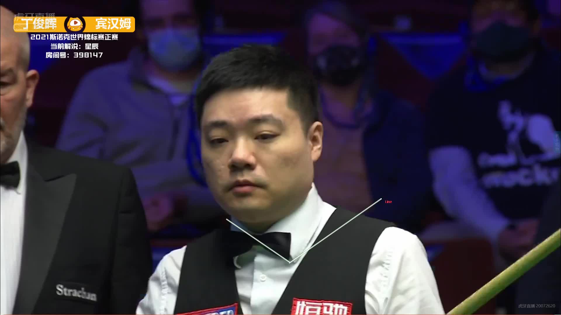 丁俊晖打出神级斯诺克！二师兄急得抓耳挠腮 两杆才解围