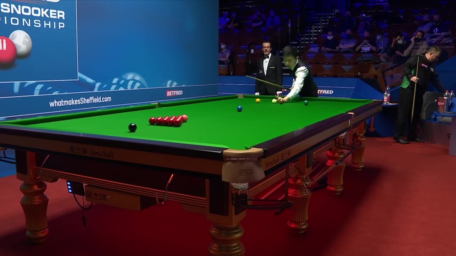 马克·艾伦VS吕昊天 2021斯诺克世锦赛正赛 第一阶段 下半场 清流