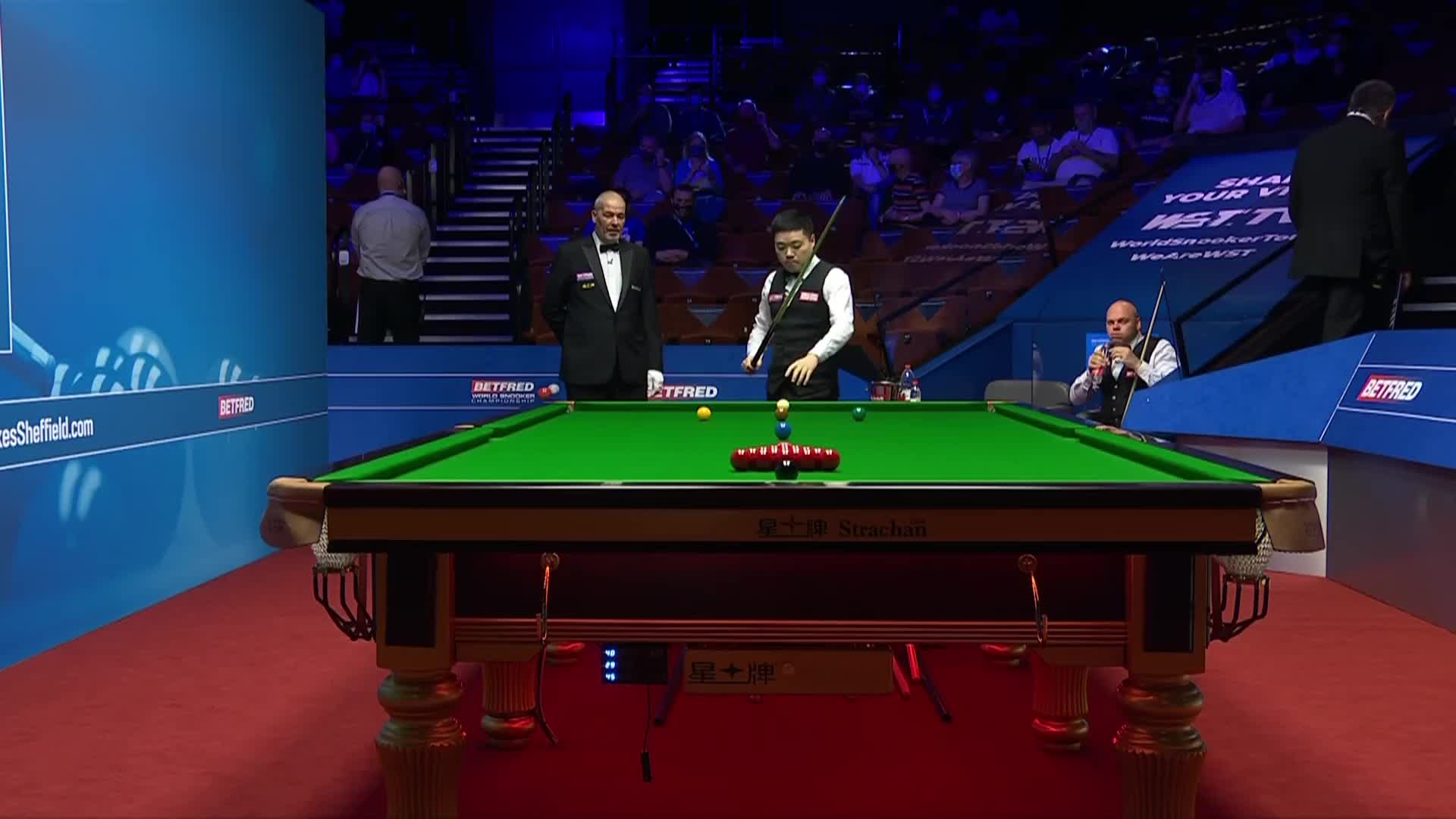 丁俊晖VS斯图尔特·宾汉姆 2021斯诺克世锦赛正赛 第二阶段 下半场 清流