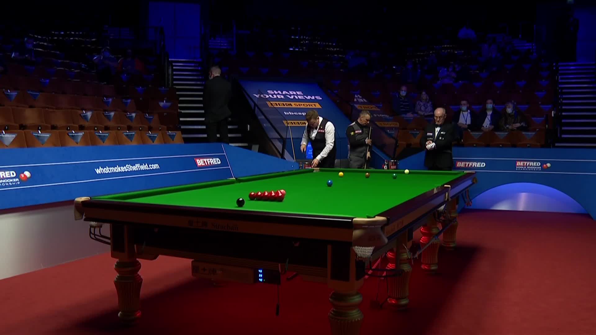 肖恩·墨菲VS马克·戴维斯 2021斯诺克世锦赛正赛 第一阶段 下半场 清流