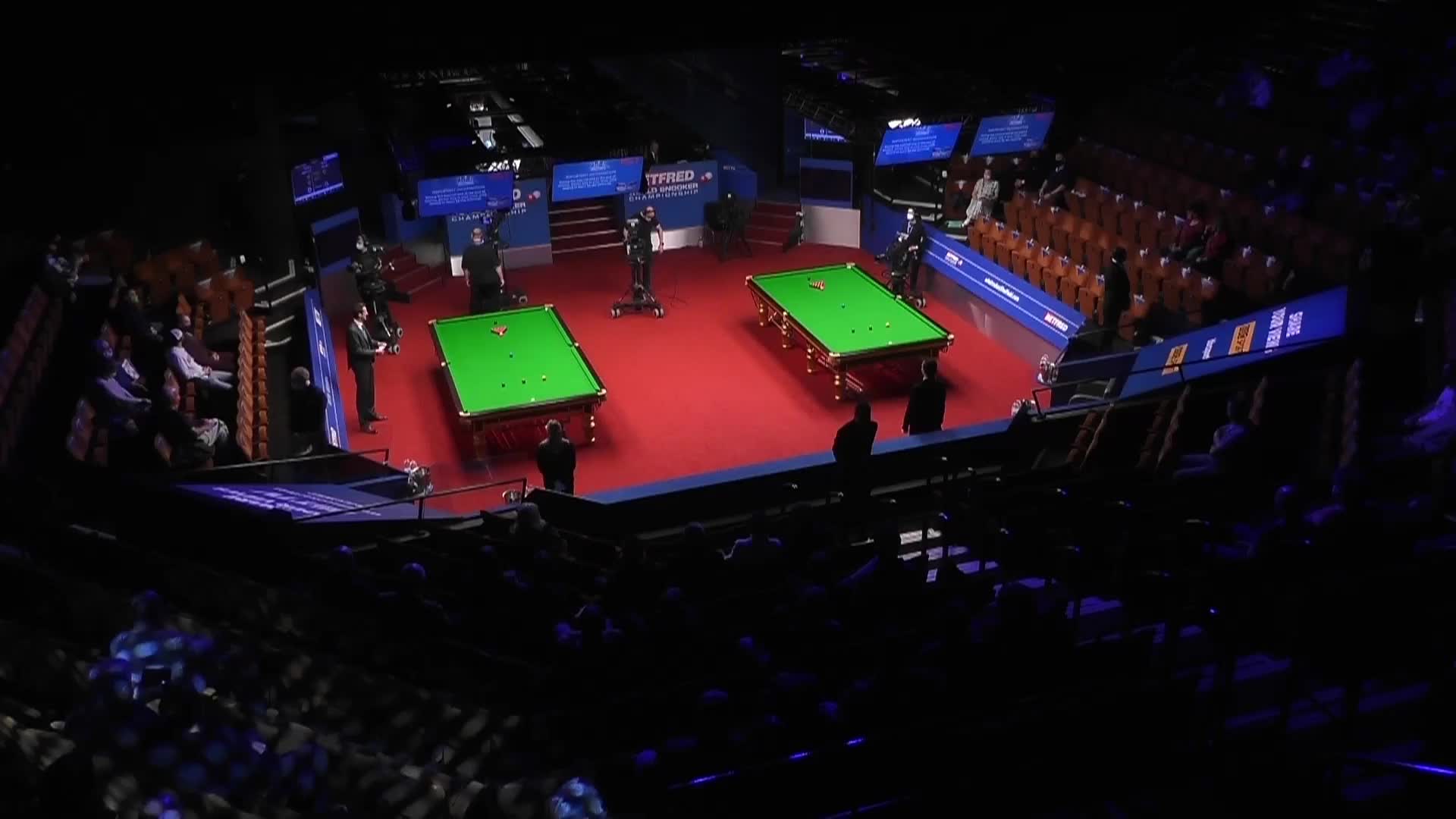 马克·塞尔比VS科特·马福林 2021斯诺克世锦赛正赛 第一阶段 上半场 清流