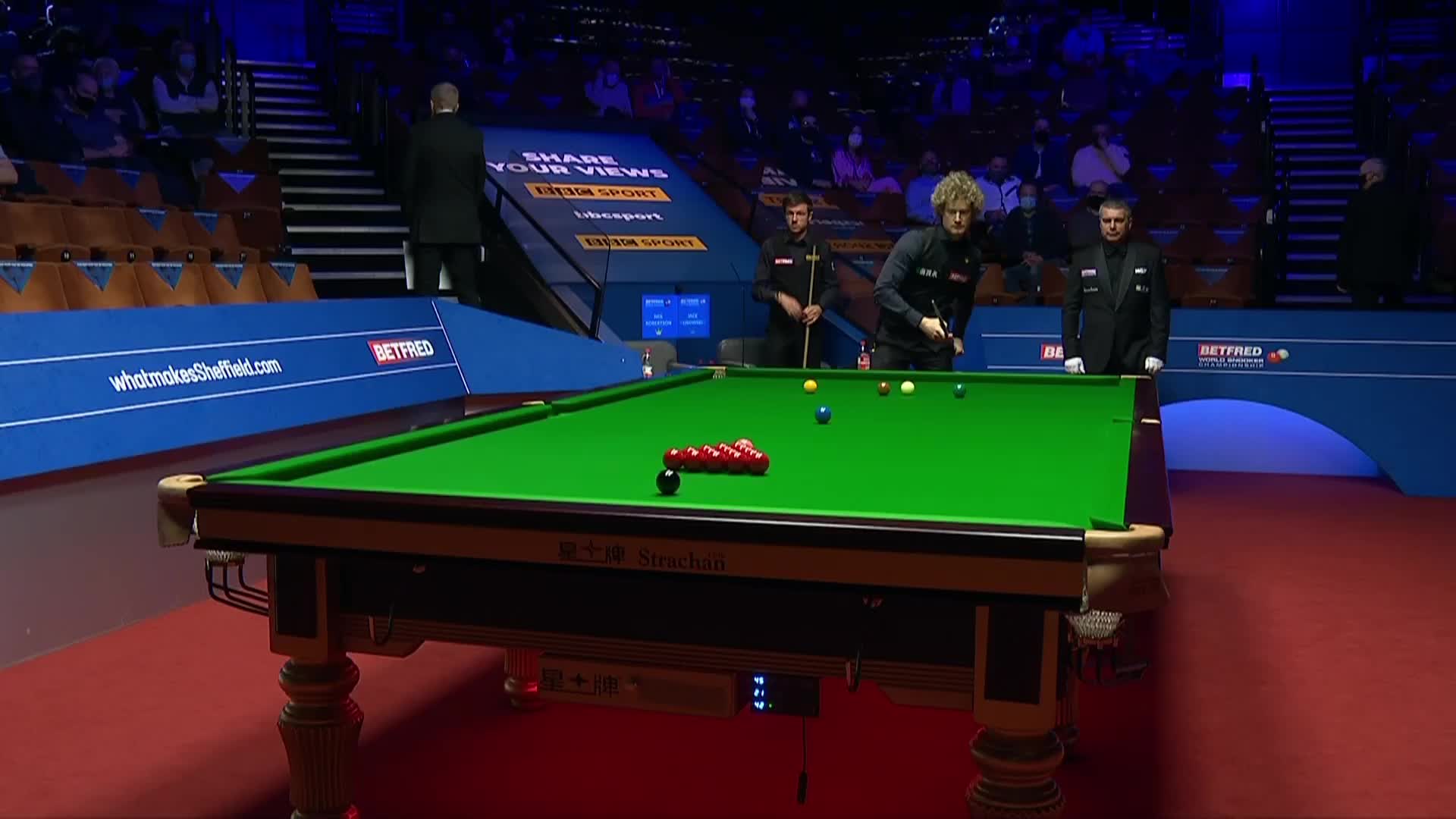 尼尔罗伯逊VS利索夫斯基 2021斯诺克世锦赛正赛 第二轮 下半场 清流