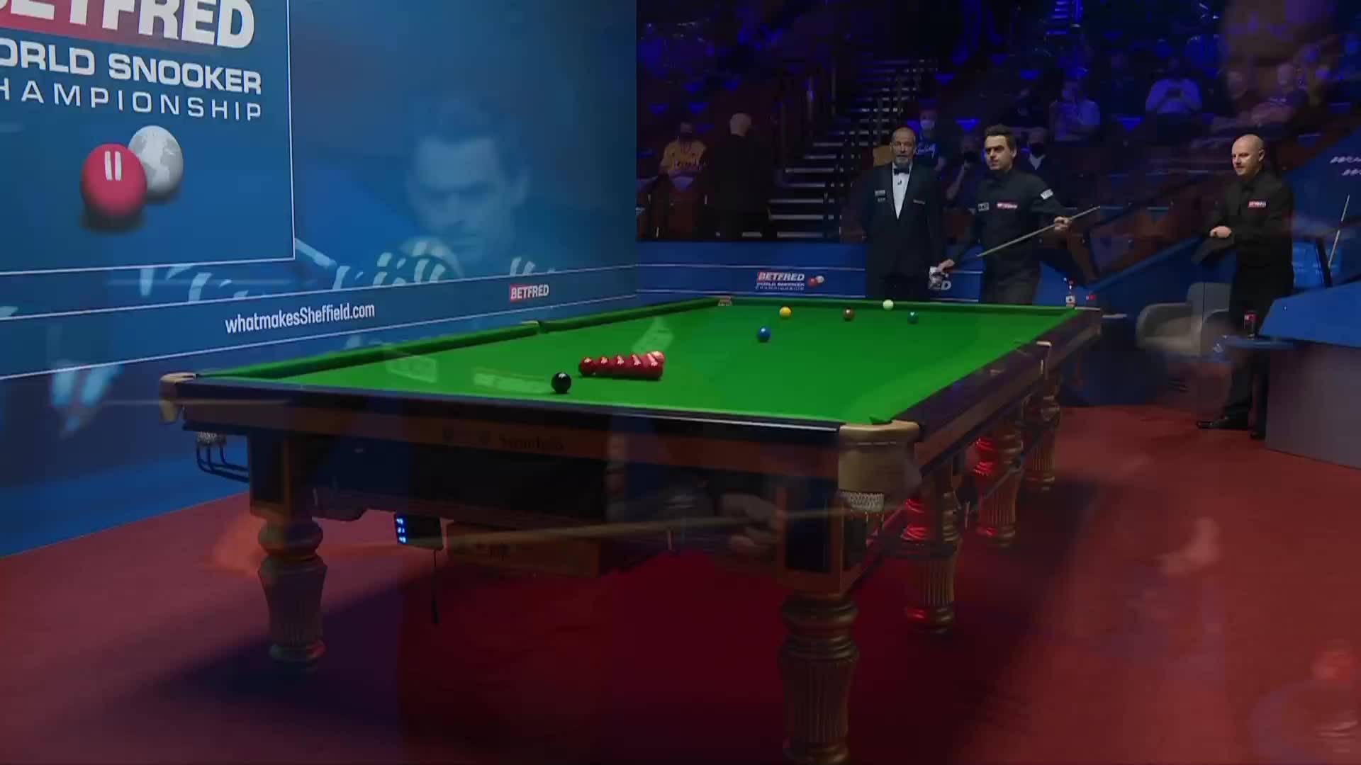 罗尼·奥沙利文VS安东尼·麦克吉尔 2021斯诺克世锦赛正赛  上半场 清流