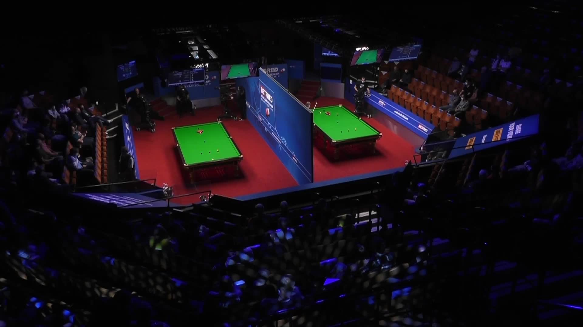 罗尼·奥沙利文VS安东尼·麦克吉尔 2021斯诺克世锦赛正赛  下半场 清流