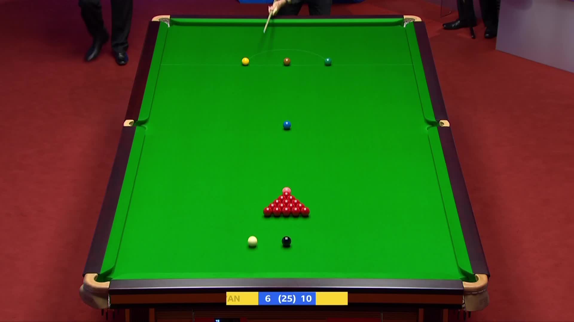 罗尼·奥沙利文VS安东尼·麦克吉尔 2021斯诺克世锦赛正赛  上半场 清流