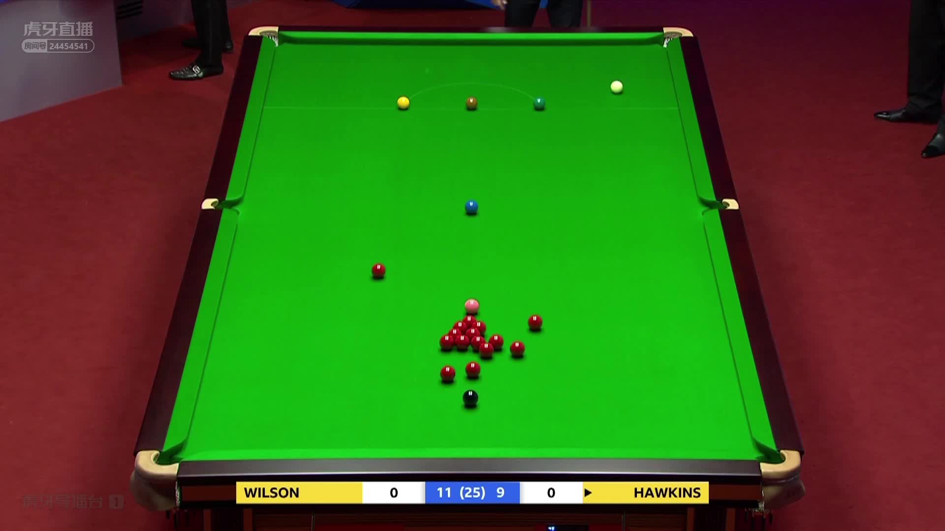 霍金斯VS凯伦·威尔逊 2021斯诺克世锦赛正赛第二轮第三阶段 下半场 浩然解说