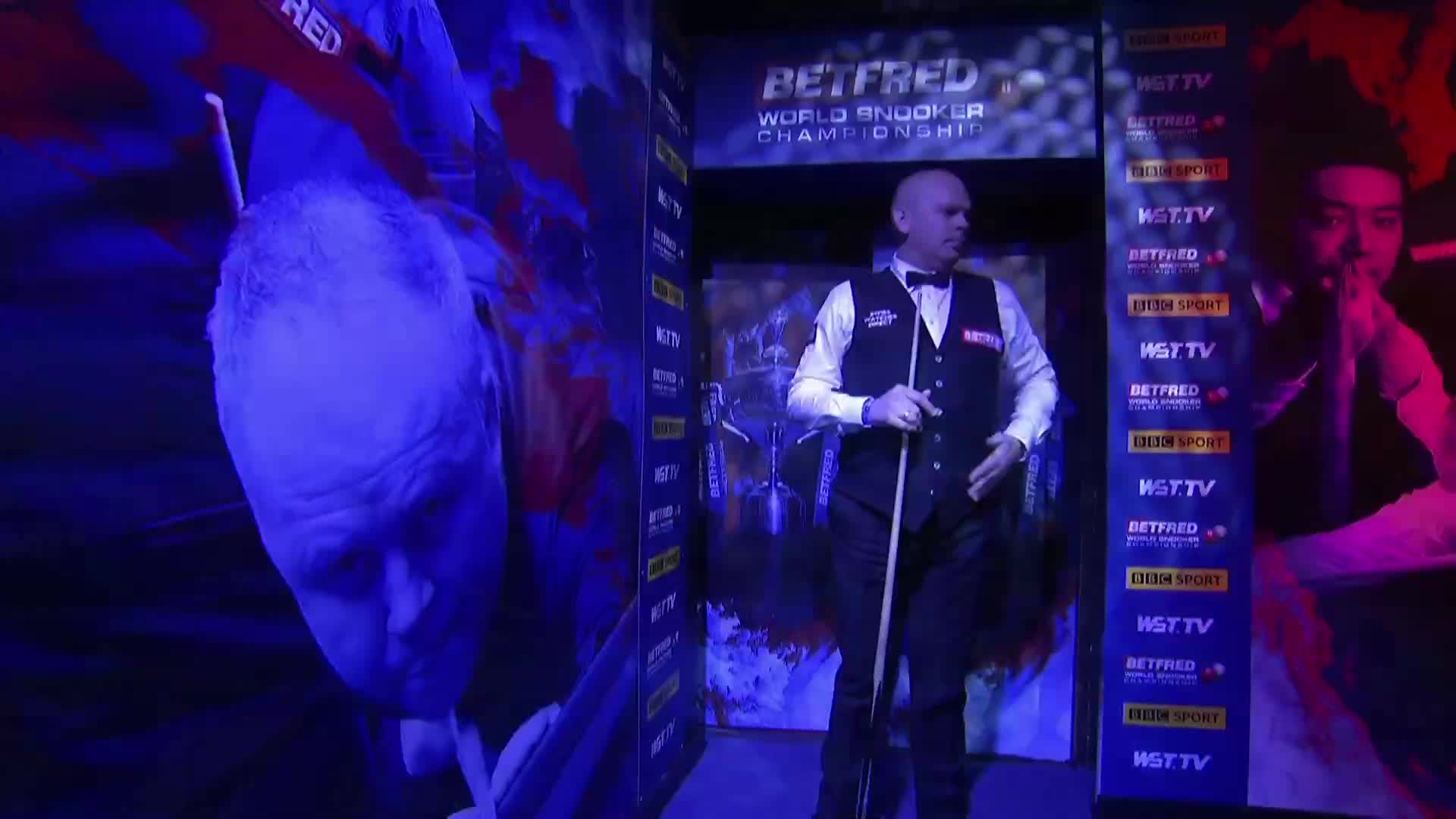 宾汉姆VS吉米琼斯 2021斯诺克世锦赛正赛第二轮第1阶段 上半场  清流