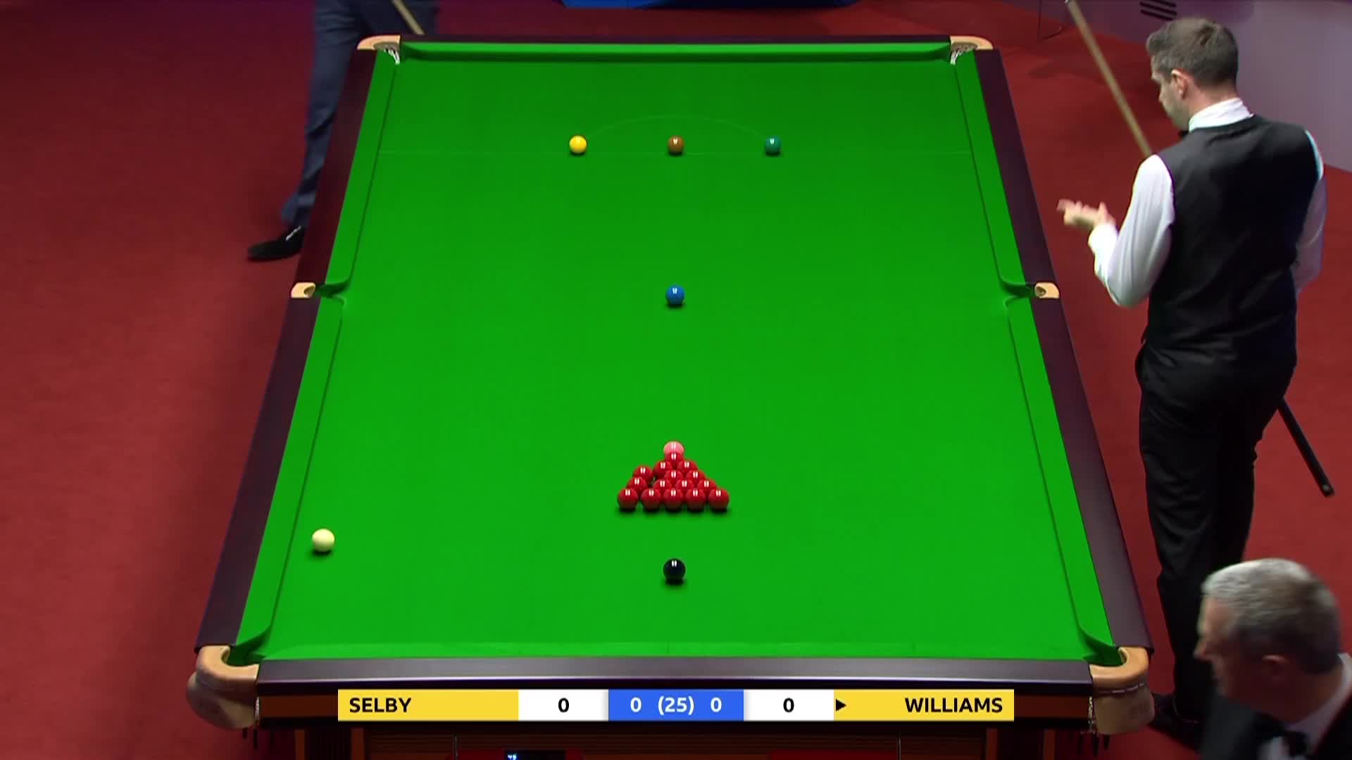 马叔VS塞尔比   斯诺克世锦赛正赛 上半场 清流