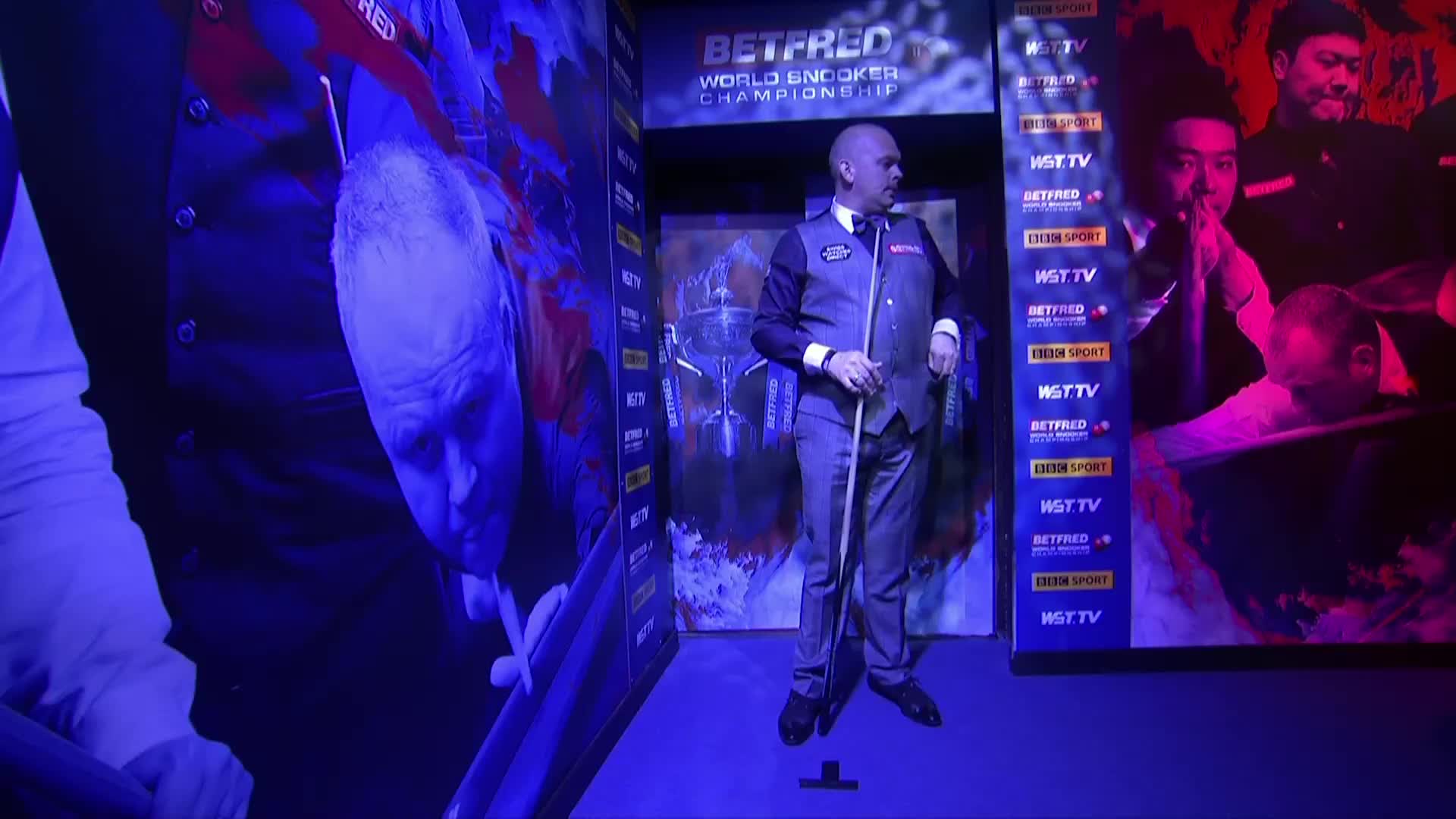 宾汉姆vs麦克吉尔  斯诺克世锦赛正赛 第三轮第三阶段 上半场 清流