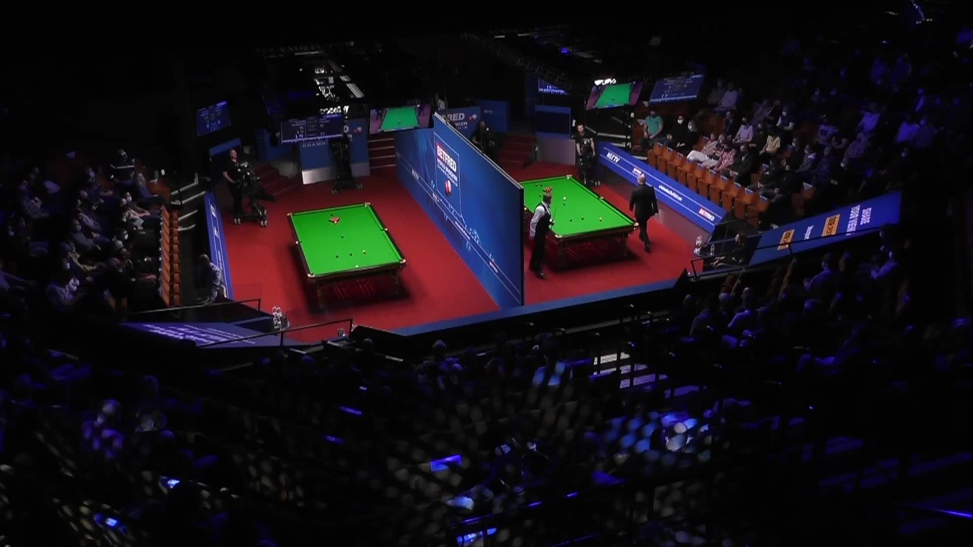 宾汉姆vs麦克吉尔  斯诺克世锦赛正赛 第三轮第三阶段 下半场 清流