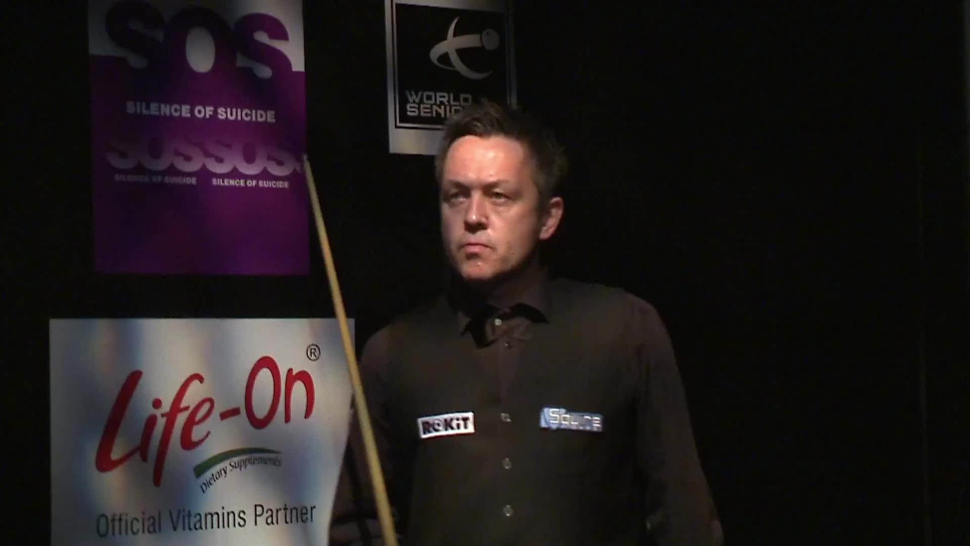 李·沃克VS达伦·摩根 斯诺克元老世锦赛 清流