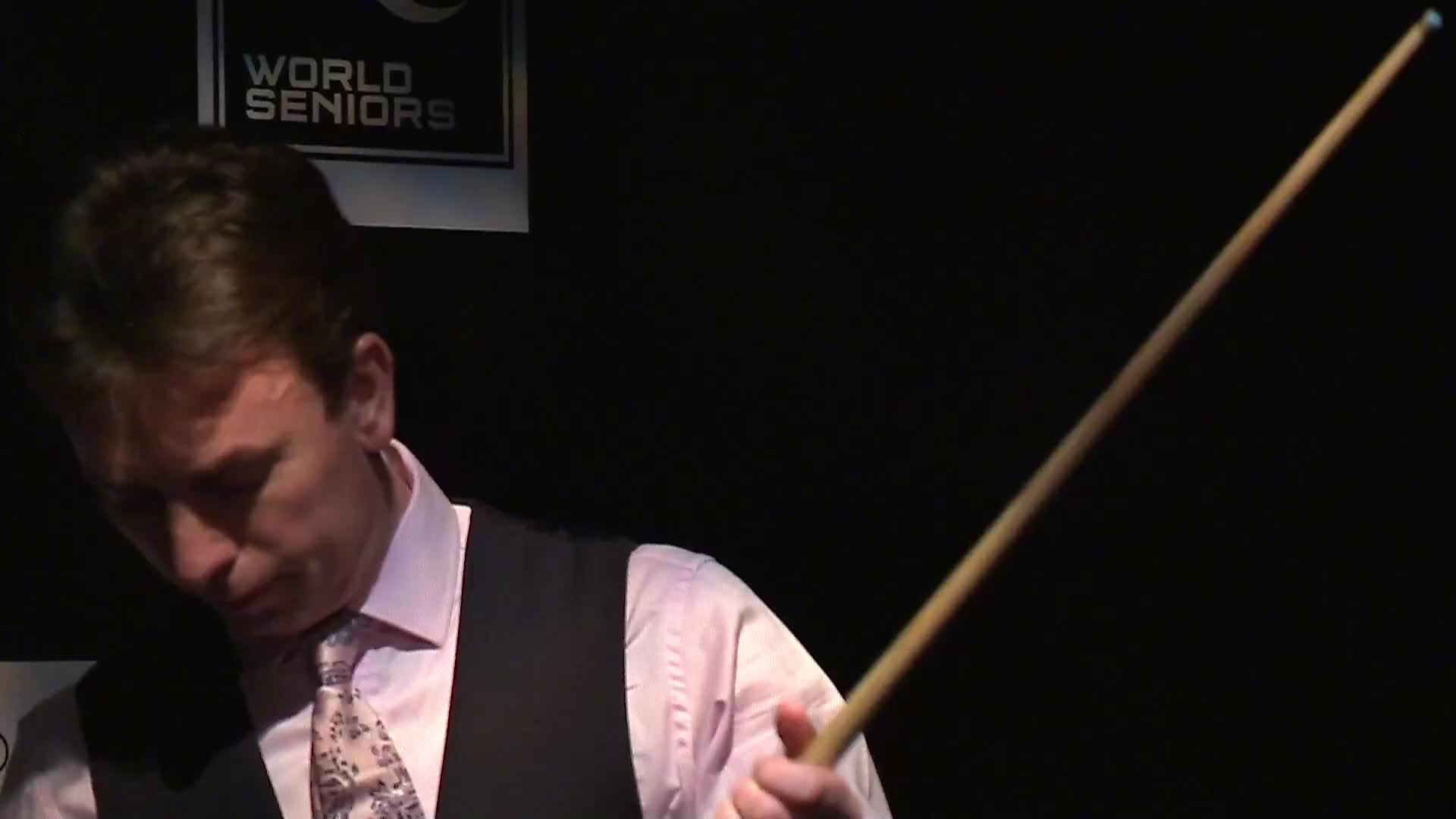 达赫迪VS约翰逊 斯诺克元老世锦赛  清流