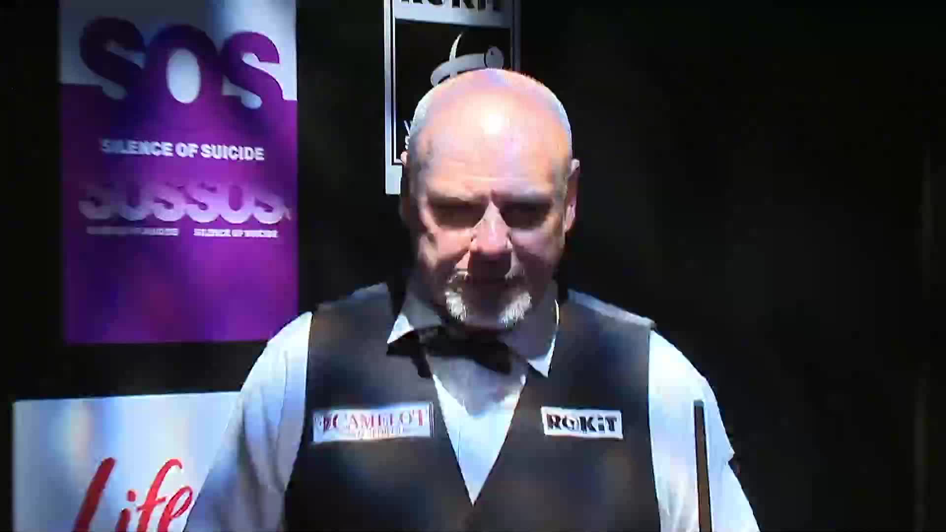 吉米·怀特VS达伦·摩根  斯诺克元老世锦赛 清流