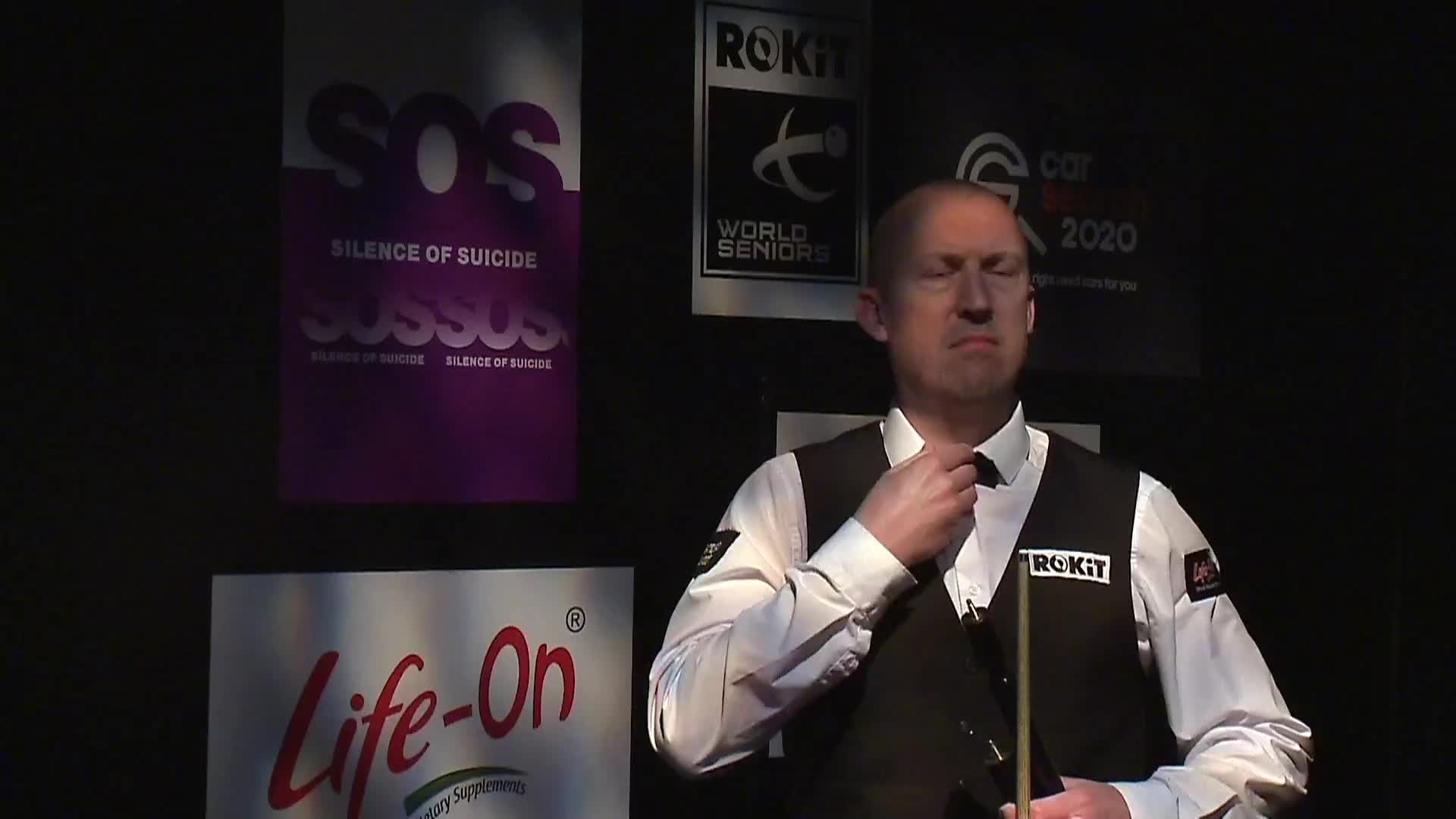 大卫·利利VS华莱士 斯诺克元老世锦赛 清流