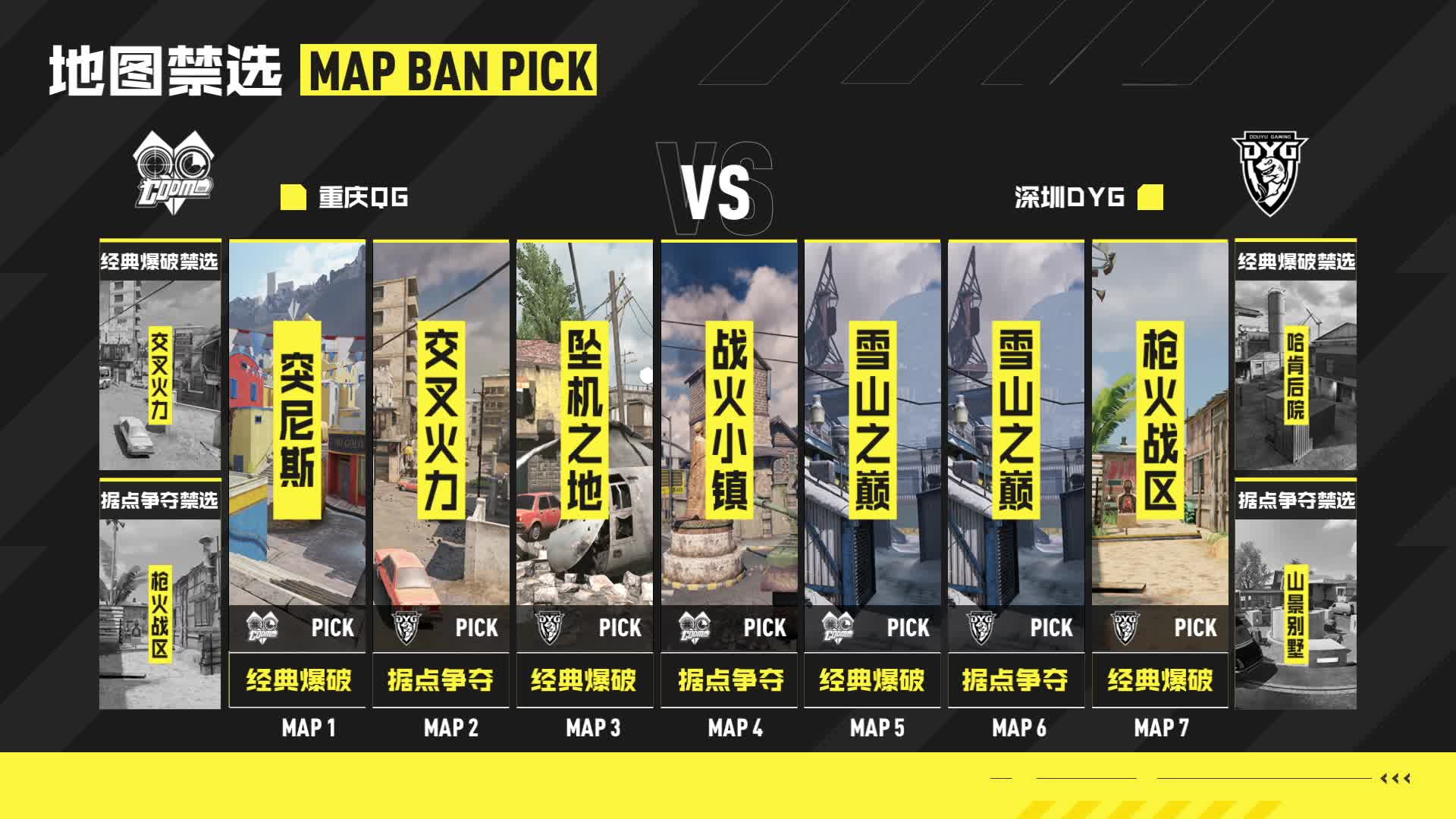 重庆QG vs 深圳DYG（上） 季后赛Day5