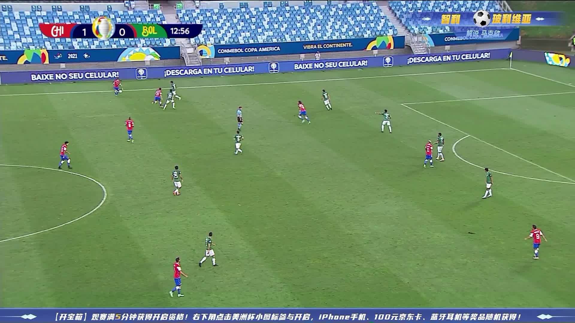 攻势如潮，智利连续禁区制造威胁