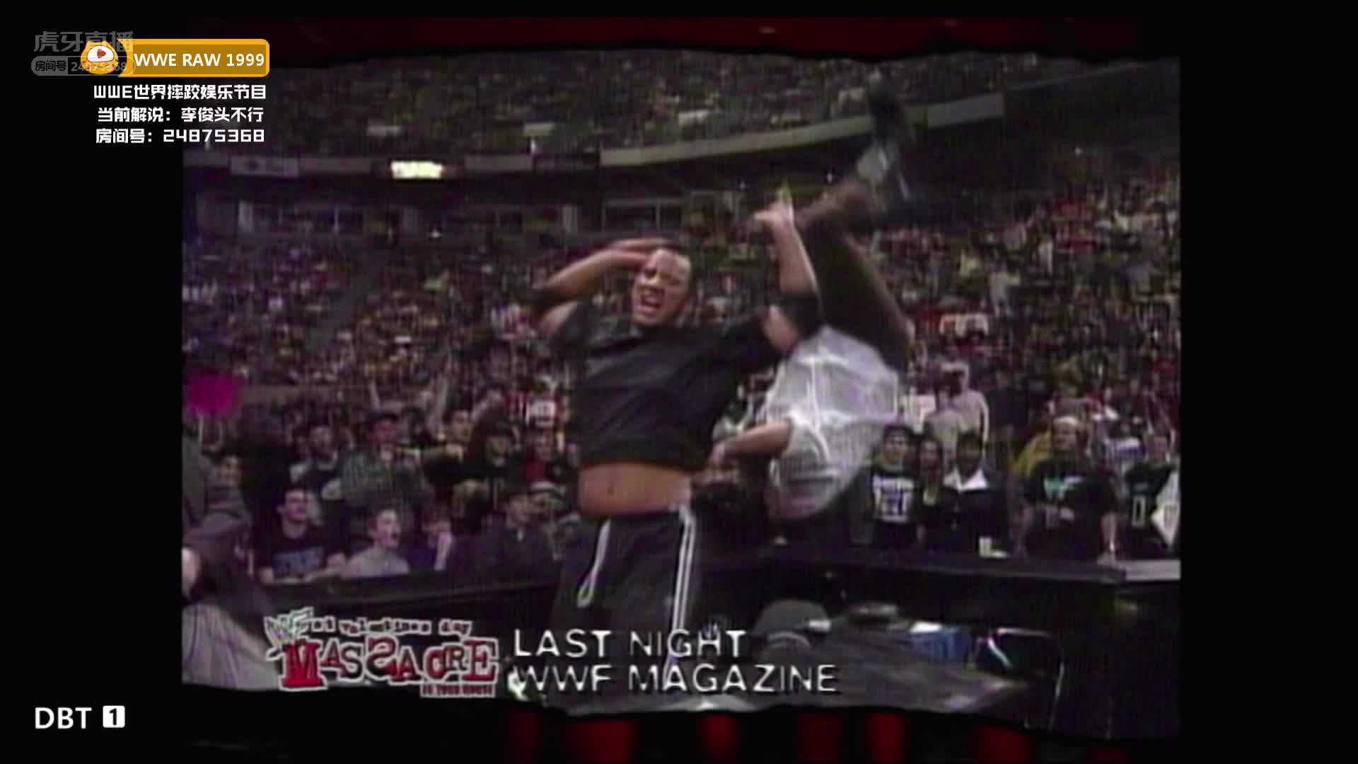 [WWE] RAW IS WAR (299 - 1999年）李俊头解说