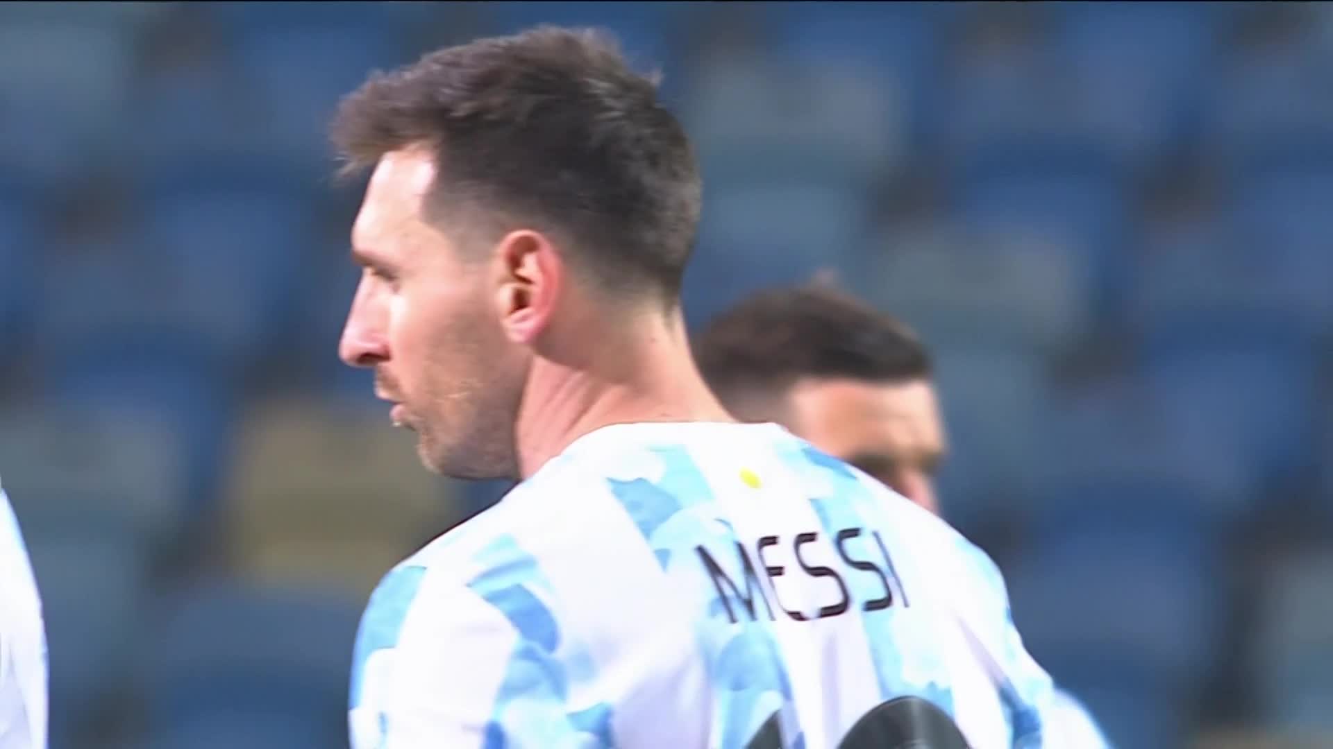 阿根廷VS厄瓜多尔 2021美洲杯1/4决赛 下半场 清流