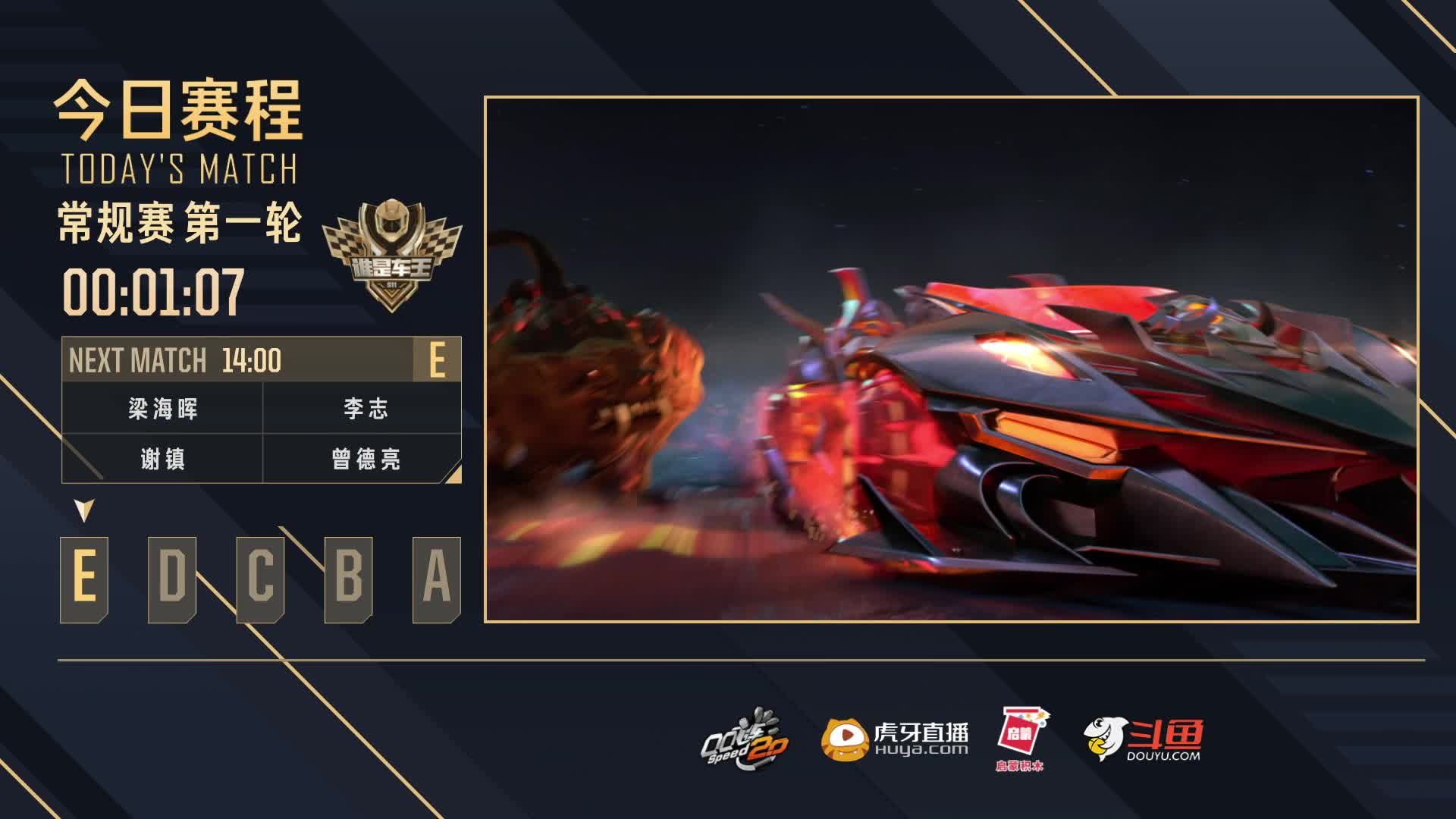 常规赛第一轮E组—谁是车王S11