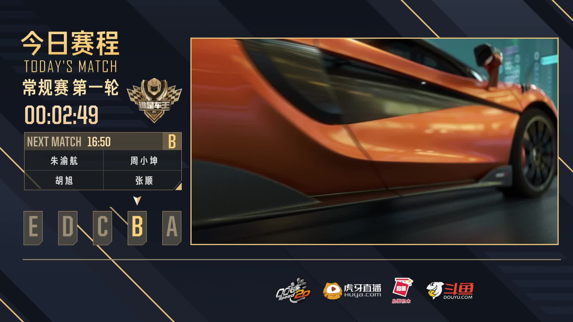 常规赛第一轮B组—谁是车王S11