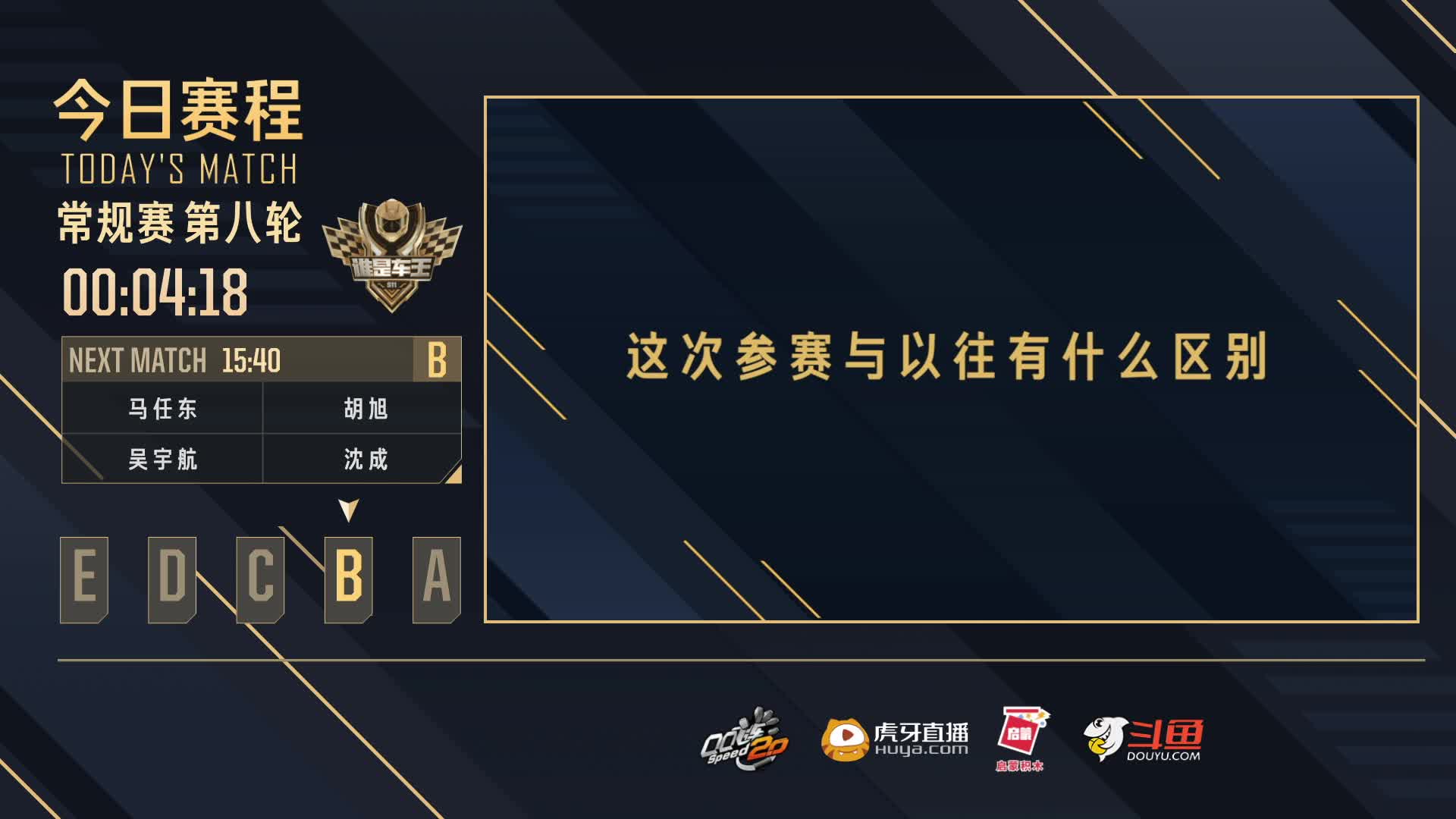 常规赛第八轮B组-谁是车王S11