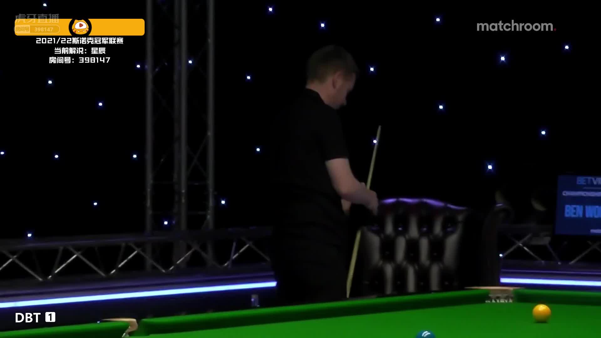 本·沃拉斯顿 v 扎克·舒尔第 2021冠军联赛 星辰解说