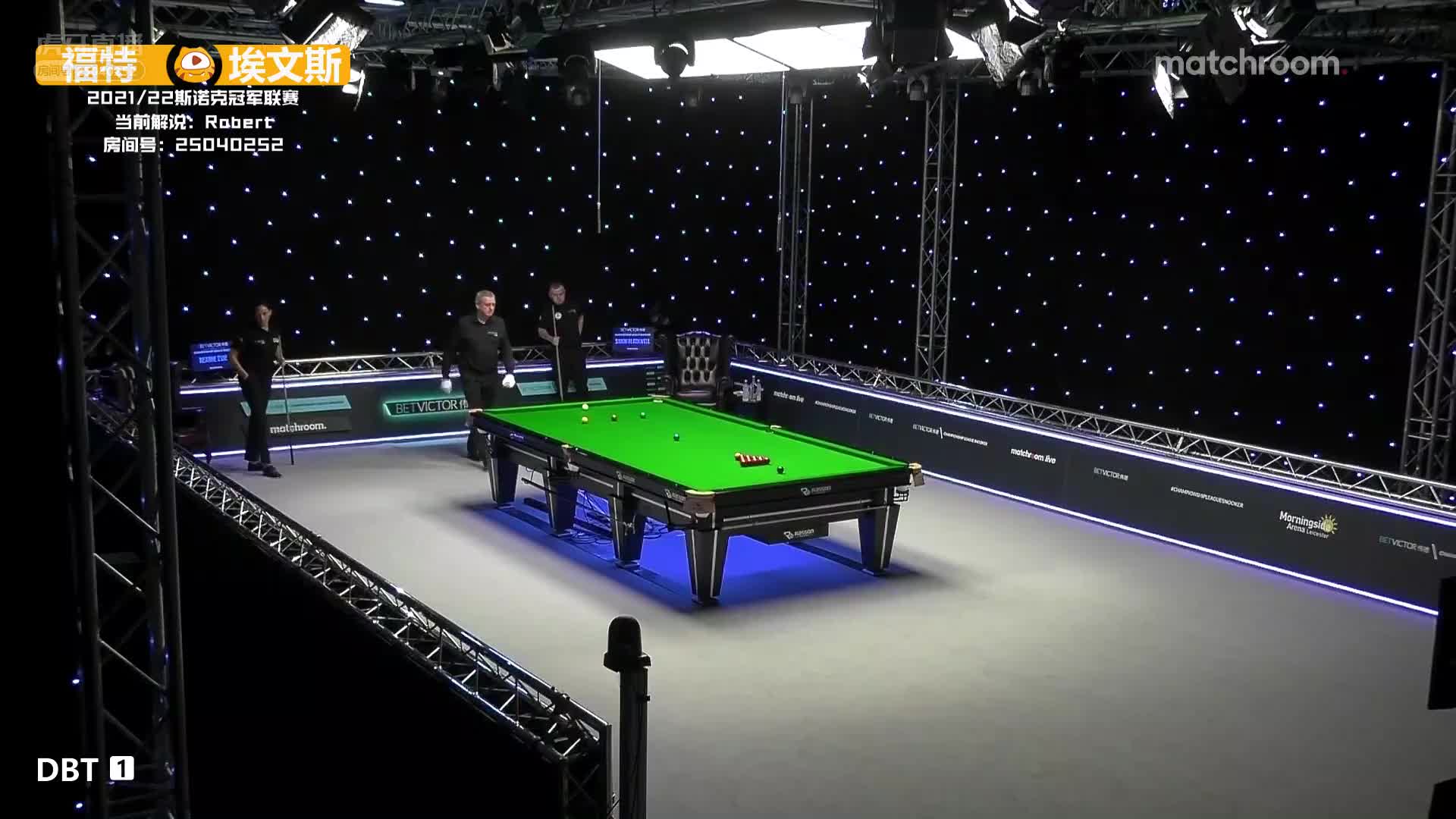 瑞妮·埃文斯 v 西蒙·布莱克威尔  2021冠军联赛  罗伯特解说