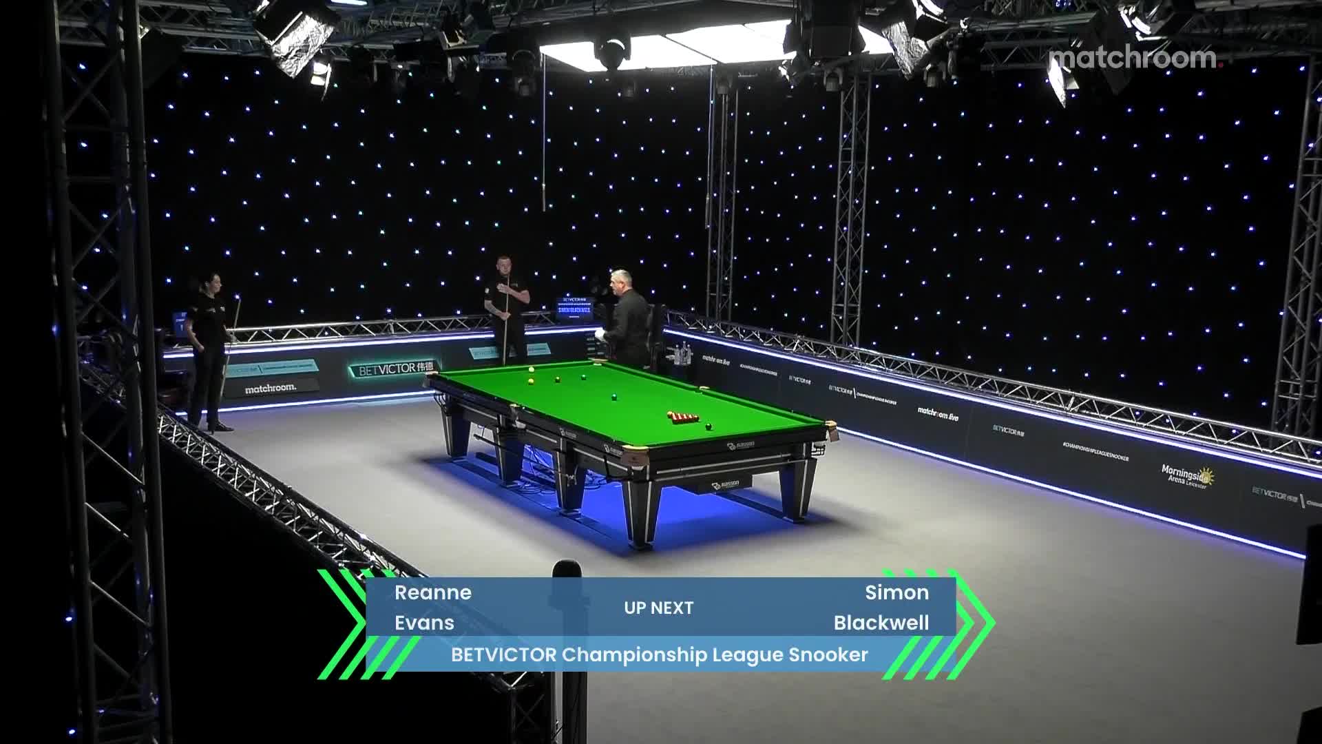 瑞妮·埃文斯 v 西蒙·布莱克威尔  2021冠军联赛  清流