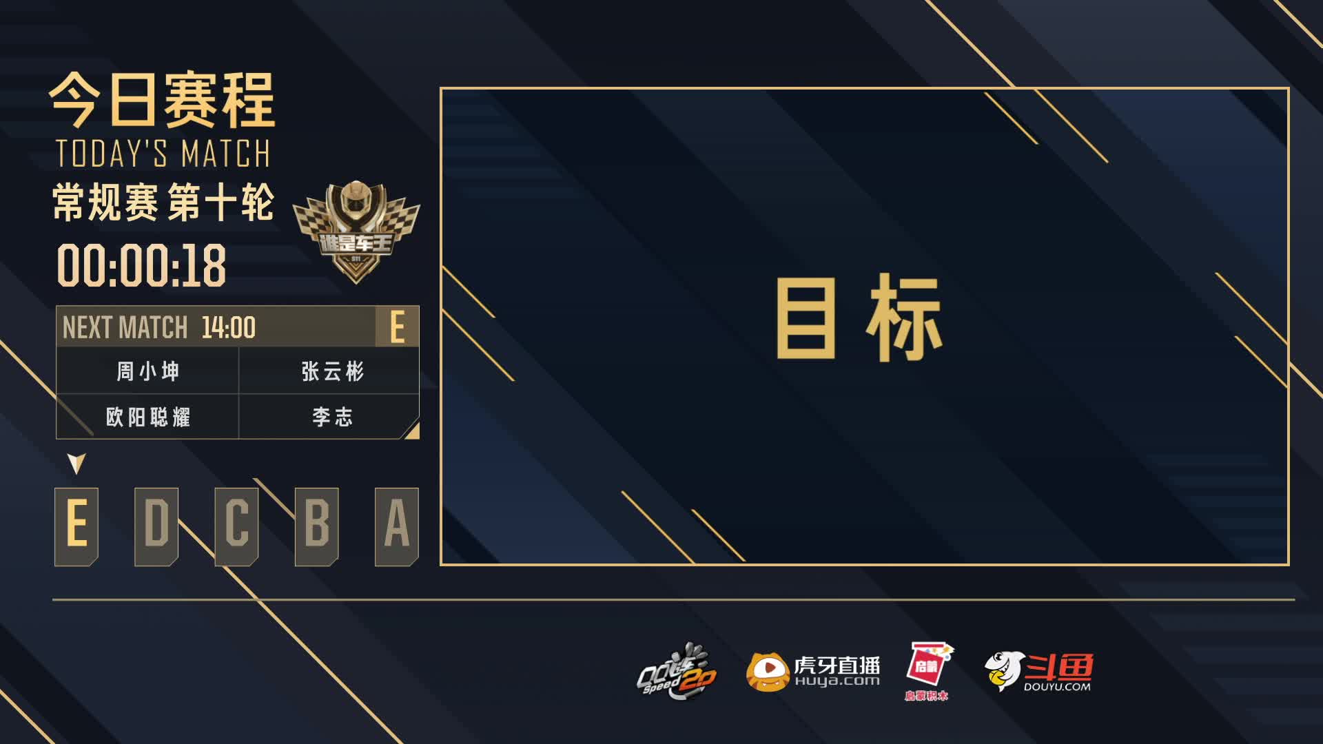 常规赛第十轮E组-谁是车王S11