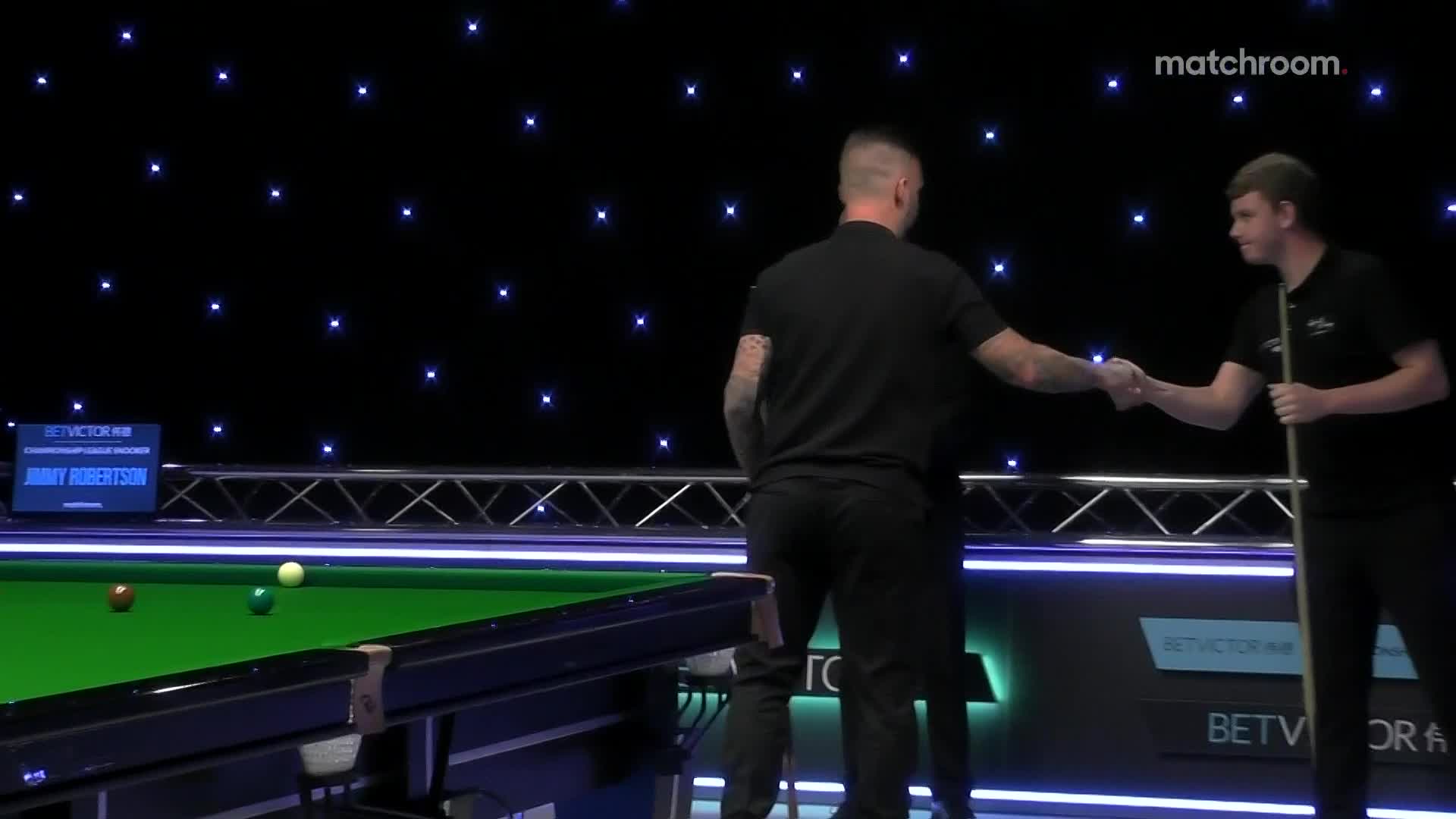 吉米·罗伯逊 vs 肖恩·马多克斯 2021冠军联赛 清流