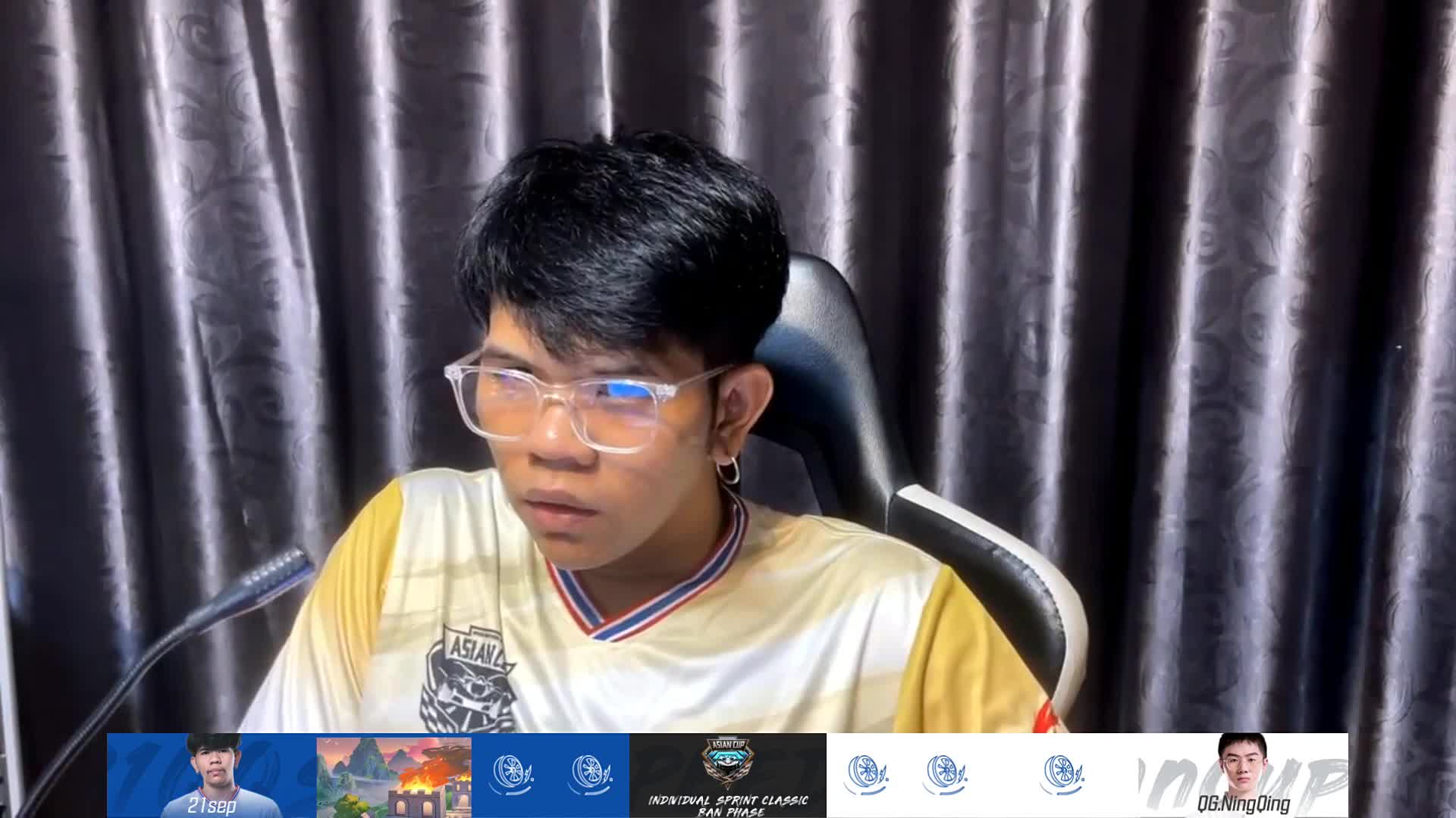 宁清 vs 21Sep 2021QQ飞车手游亚洲杯淘汰赛