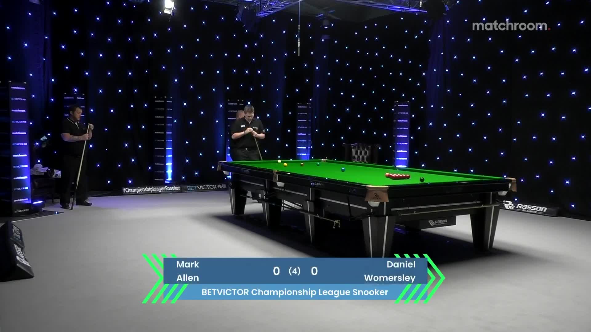 马克·艾伦 vs 丹尼尔·沃莫斯利 2021冠军联赛 清流