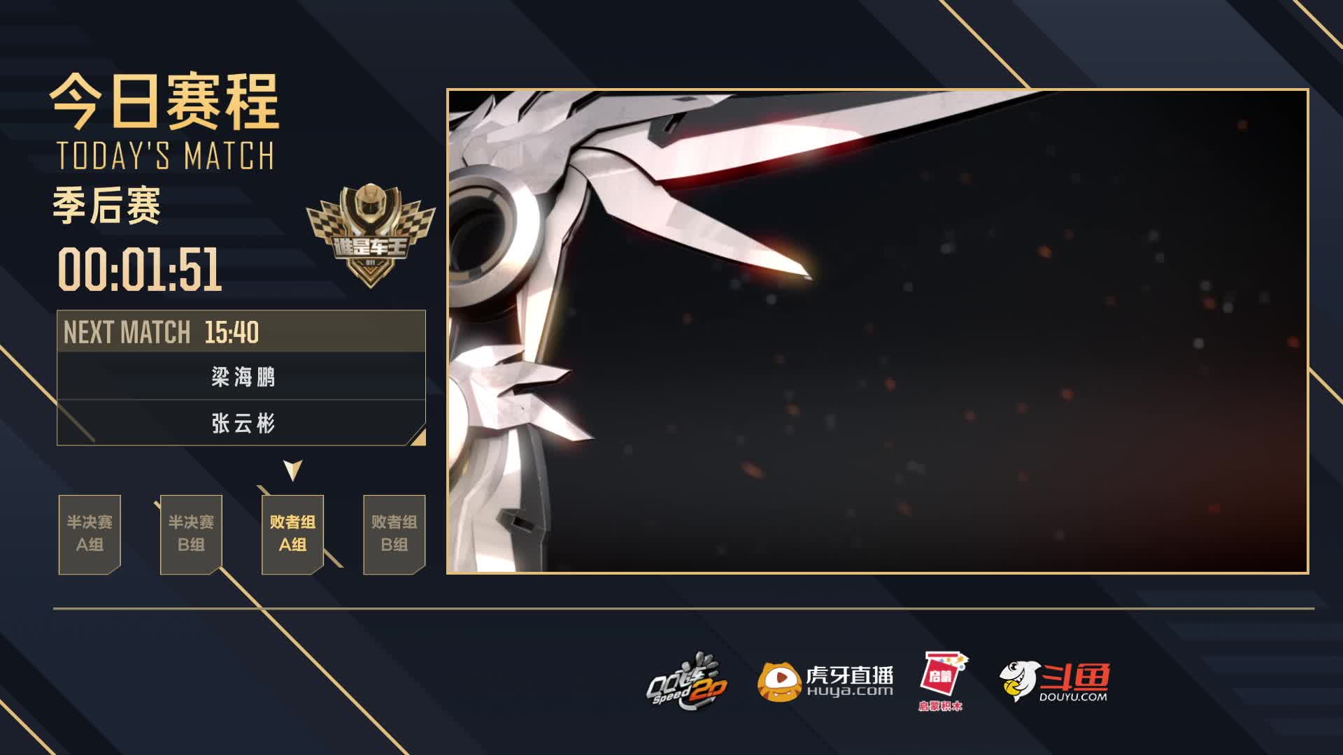 季后赛败者组A组-谁是车王S11