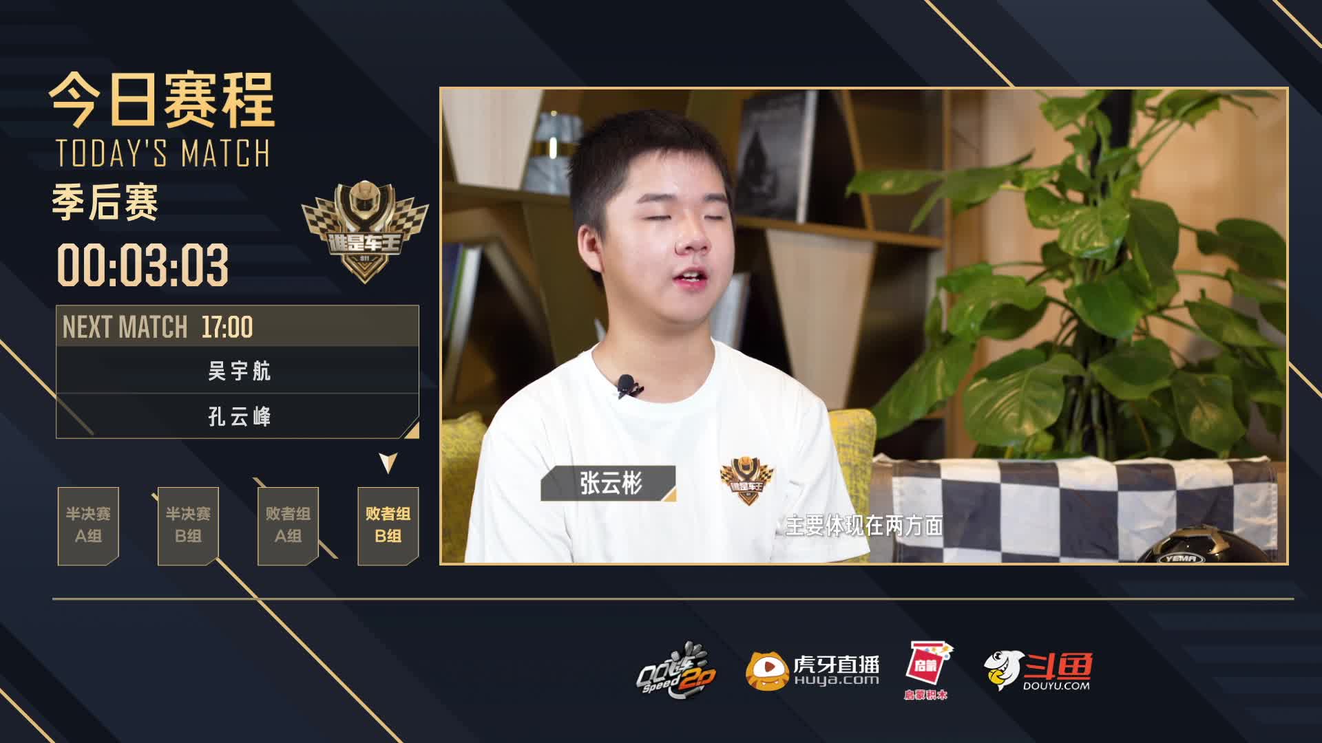 季后赛败者组B组-谁是车王S11