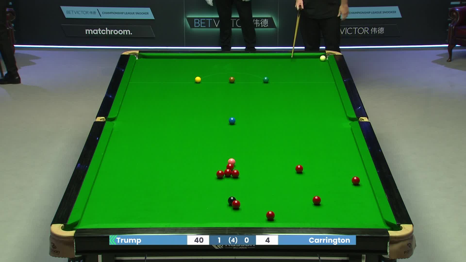 小特失误给机会，卡灵顿精准长台拿捏住！