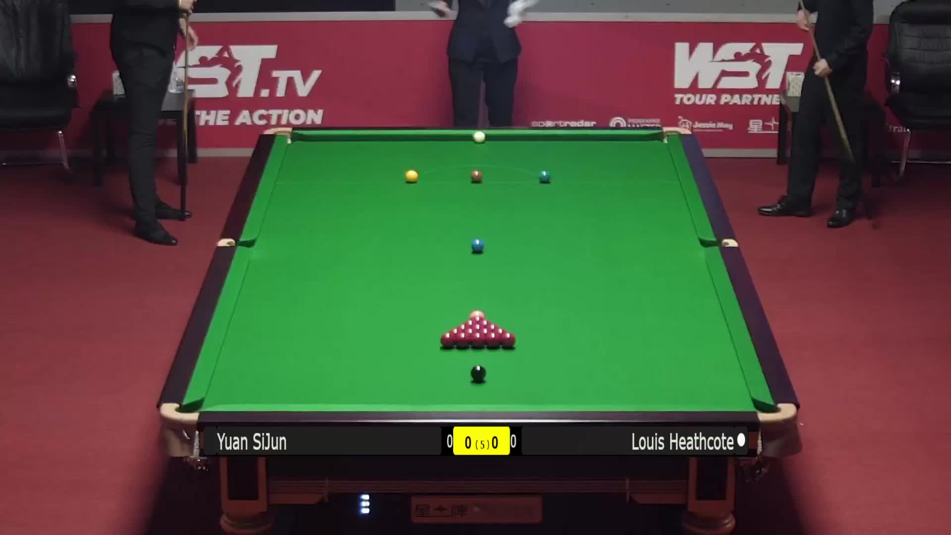 袁思俊 vs 路易斯·西斯科特 英国公开赛 清流