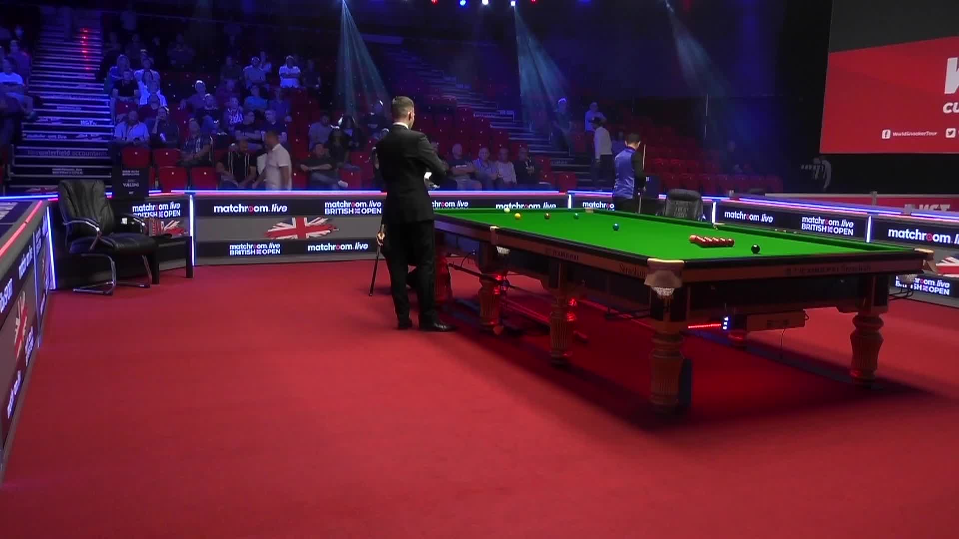 周跃龙 V 汤姆·福德 英国公开赛 清流