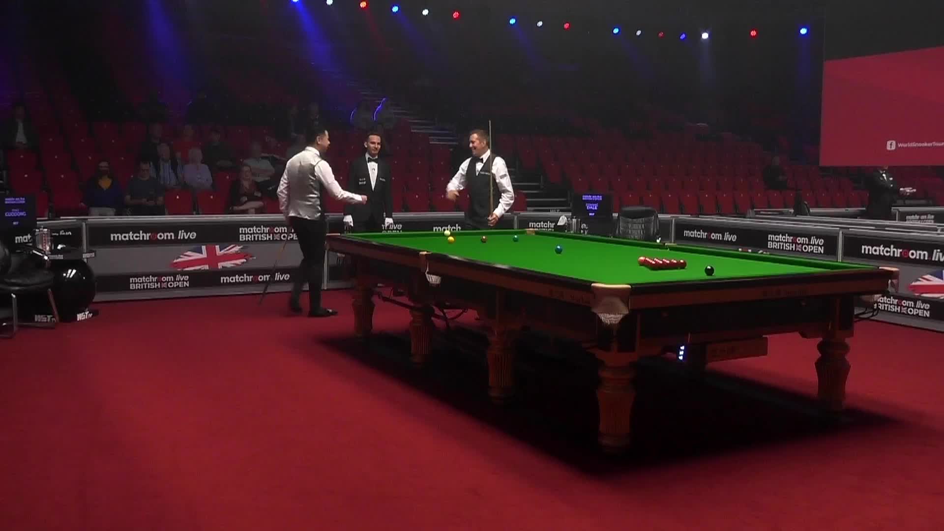 多米尼克·戴尔 vs 肖国栋 英国公开赛 清流