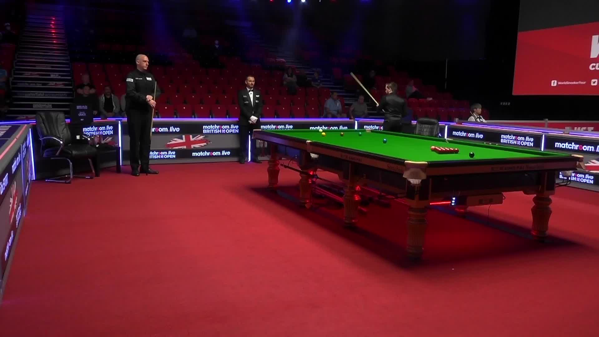 大卫·格雷斯 vs 马克·劳埃德 英国公开赛 清流