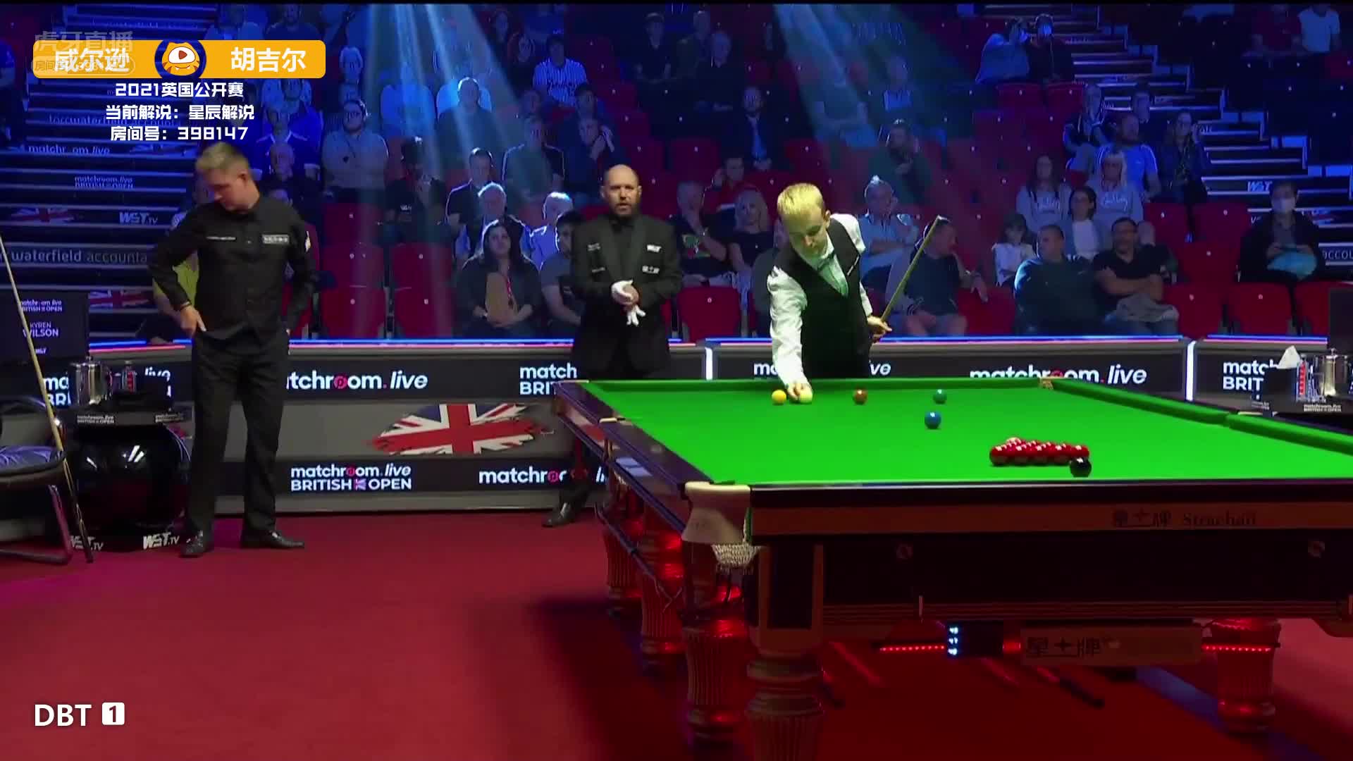 阿什利·休吉尔 vs 凯伦·威尔逊 英国公开赛 星辰解说