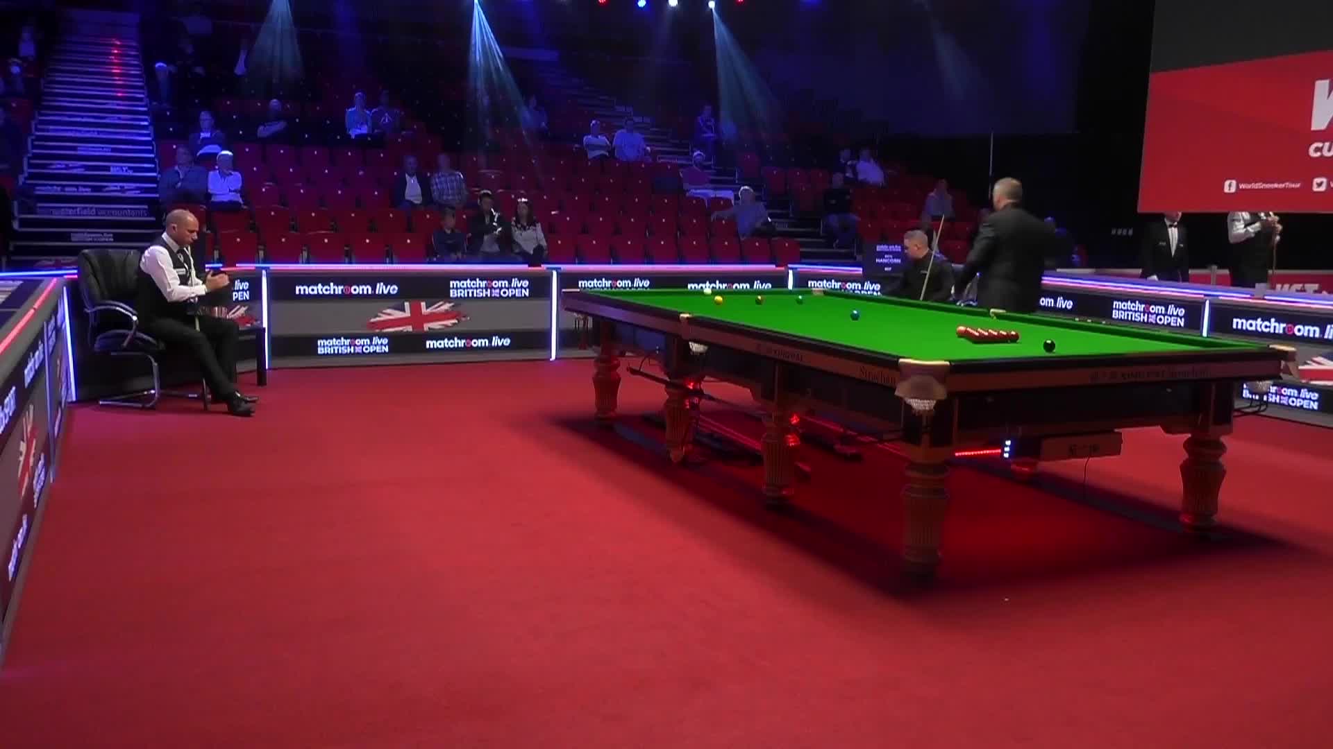 乔·佩里 vs 本·汉考恩 英国公开赛 清流