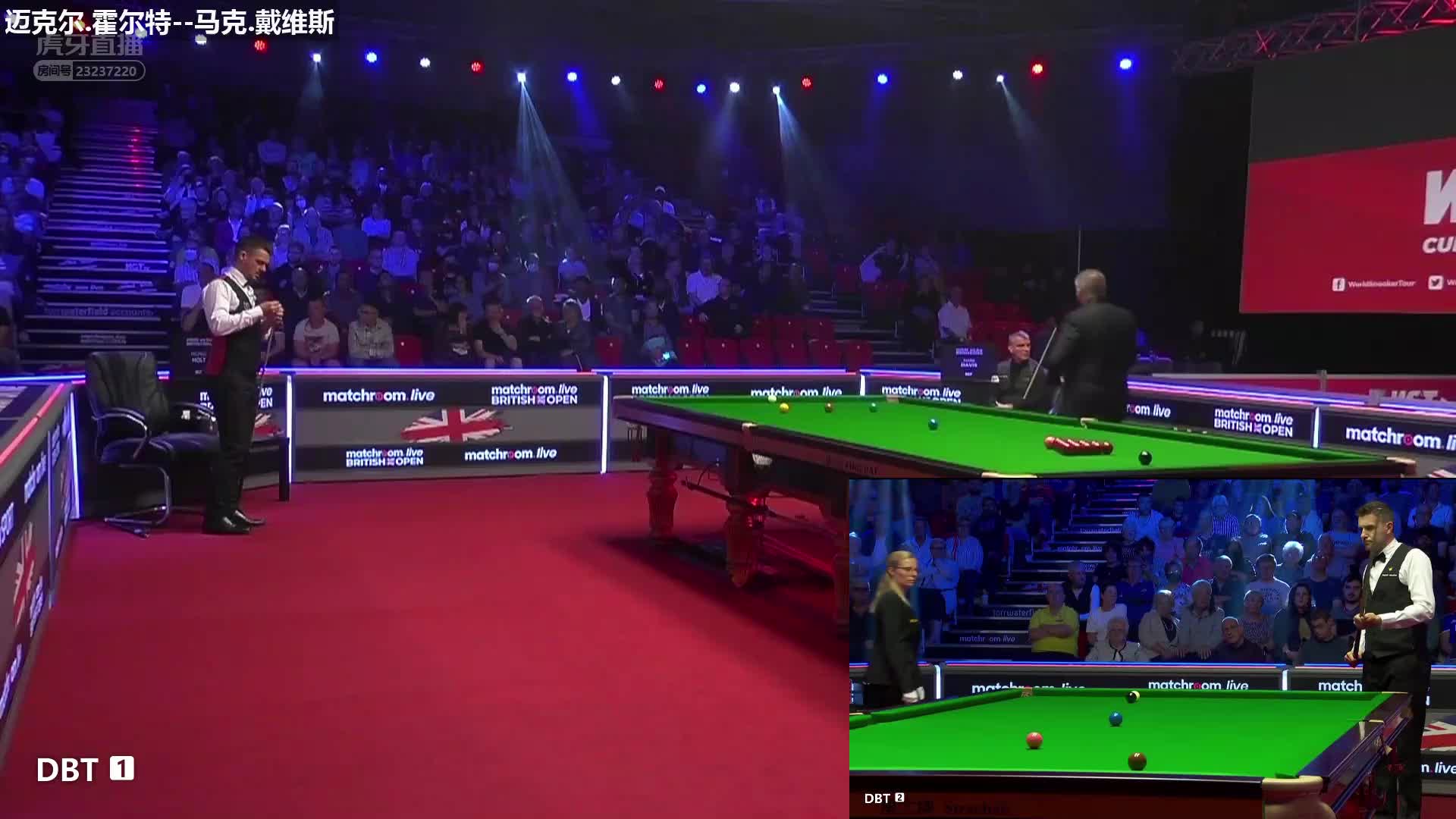 迈克尔·霍尔特 vs 马克·戴维斯 英国公开赛 高佬解说