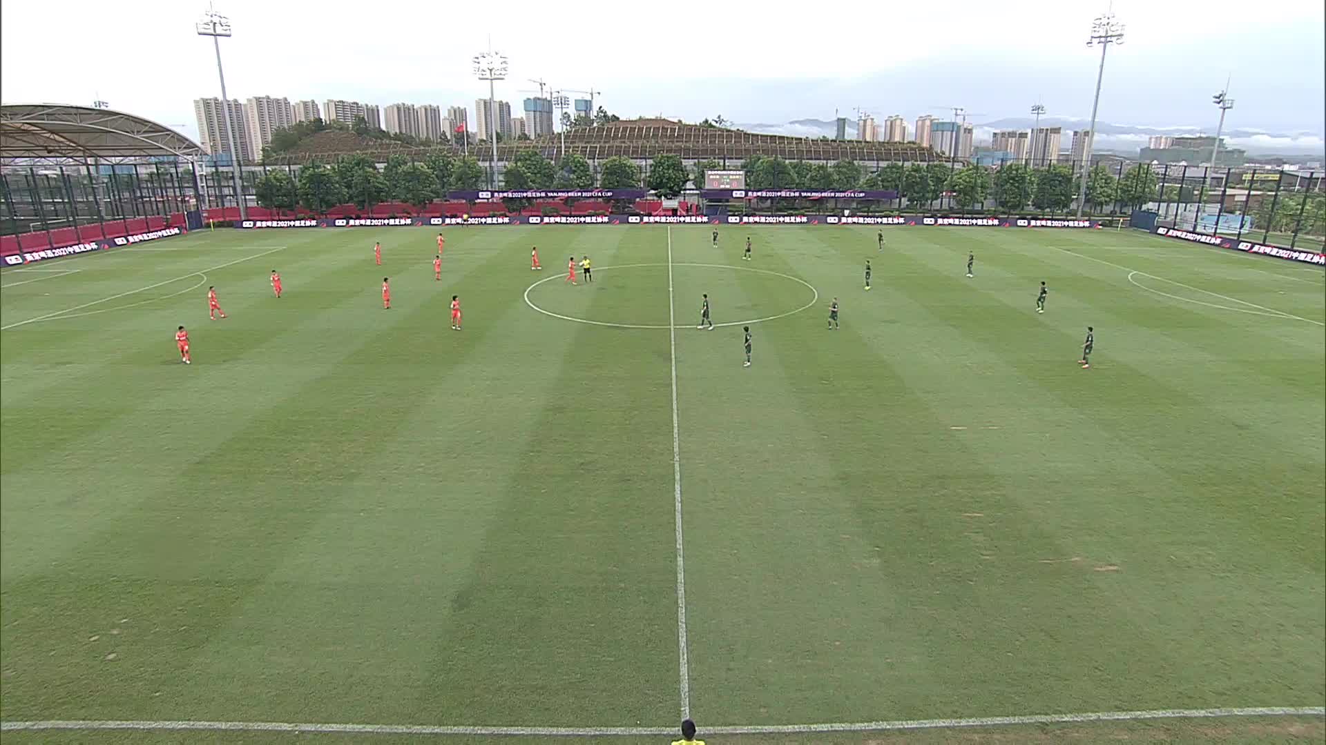 浙江队vs北理工 2021足协杯 清流